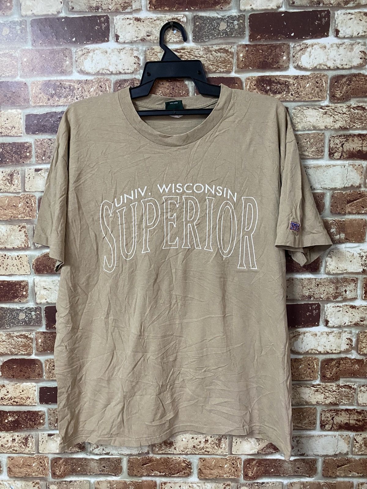 Mvp × Vintage Vintage MV University Wisconsin Seperior t-shirt Size US XL / EU 56 / 4 - 1 Thumbnail