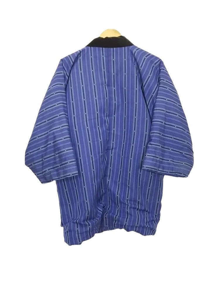 Japanese Brand Hanten Velvet Padded Vertical Striped Japan Kimono Size US L / EU 52-54 / 3 - 2 Thumbnail