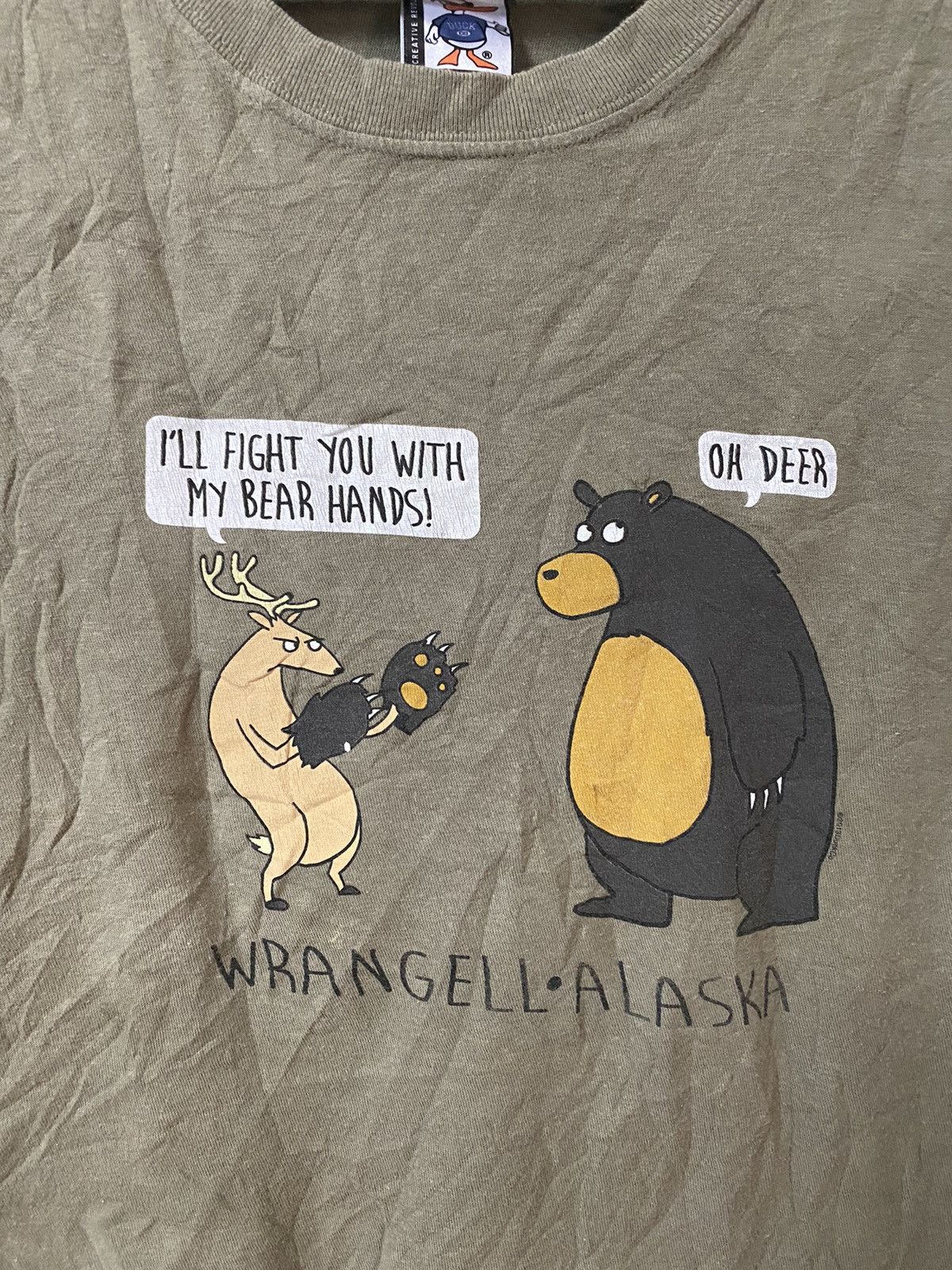 Vintage Vintage Wrangell. Alaska T-shirt Size US XXL / EU 58 / 5 - 2 Thumbnail
