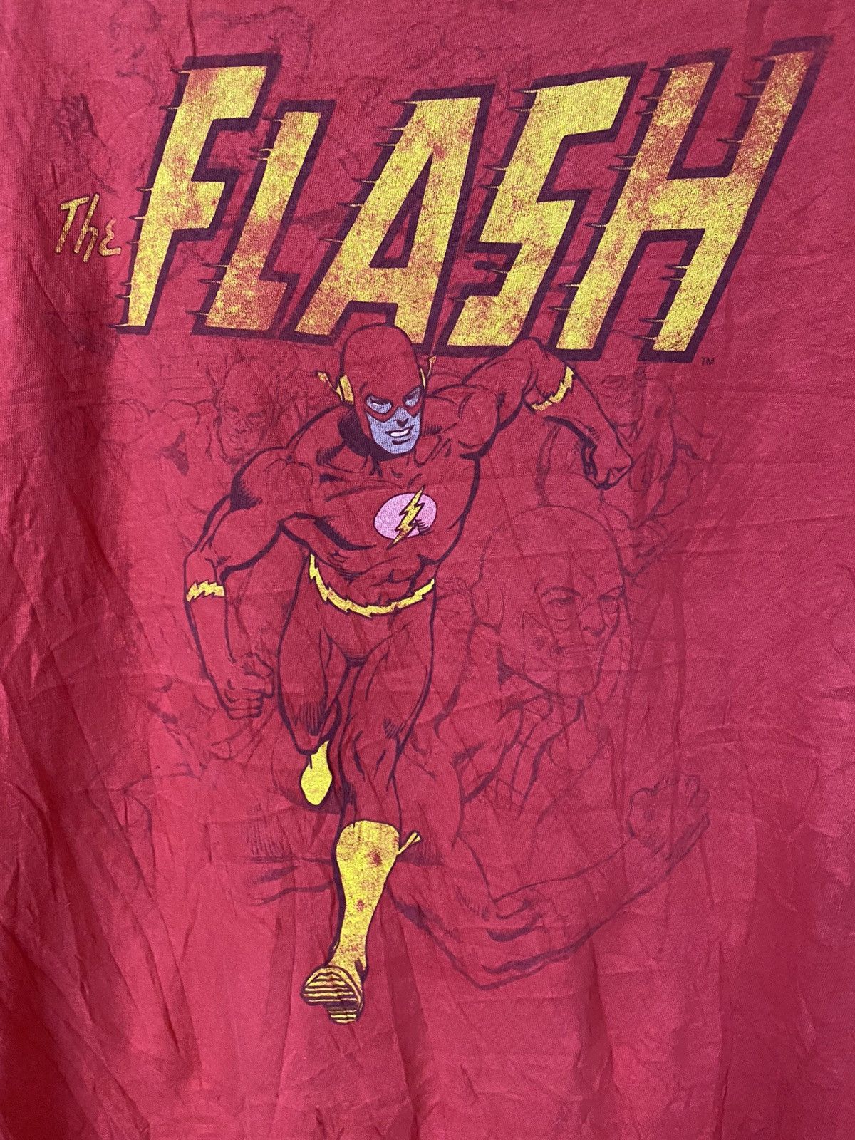 DC Comics × Marvel Comics The Flash x Justice League America Red t-shirt Size US XXL / EU 58 / 5 - 2 Thumbnail