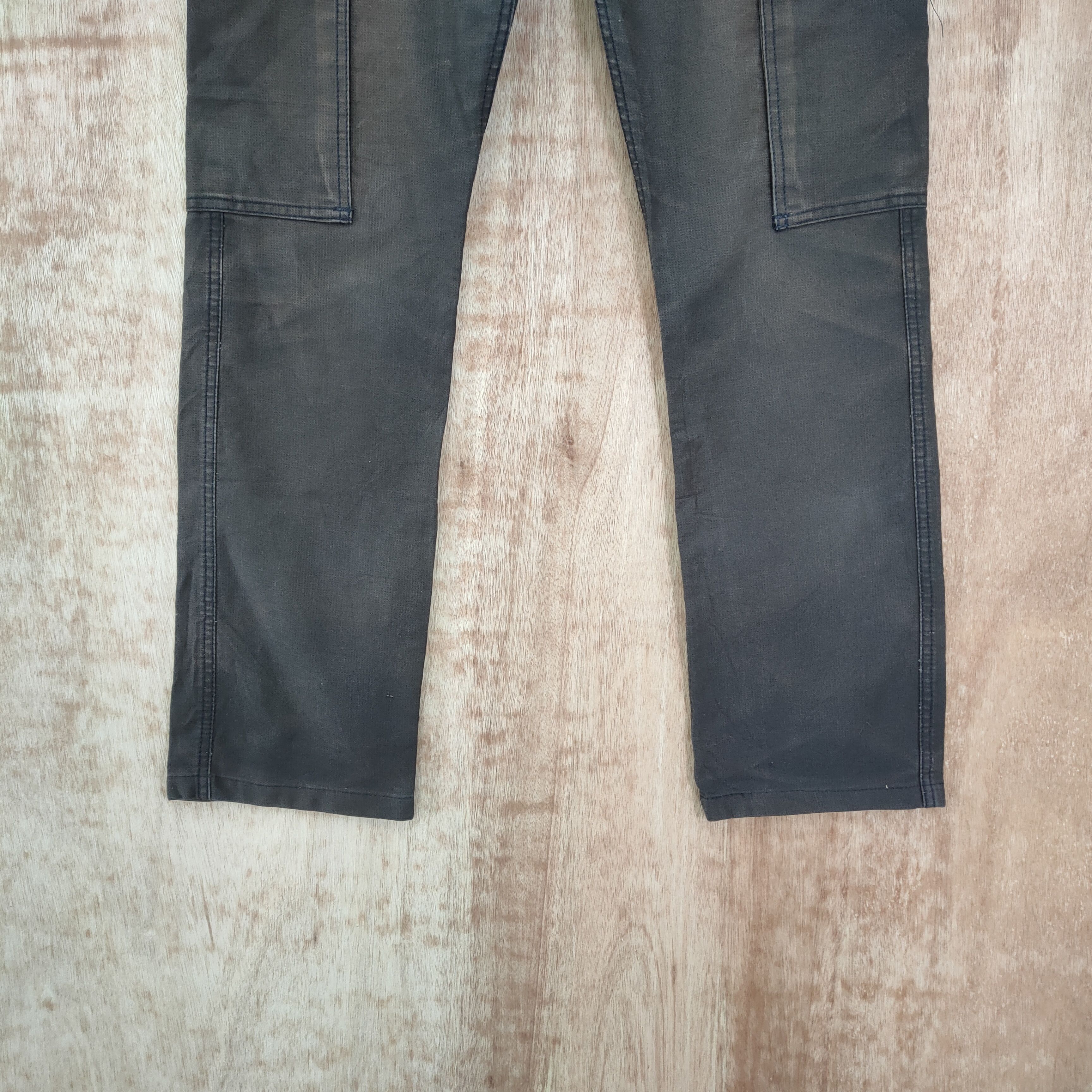 Japanese Brand VINTAGE PLUS ONE FADED BROWN CARGO PANTS Size US 30 / EU 46 - 3 Thumbnail