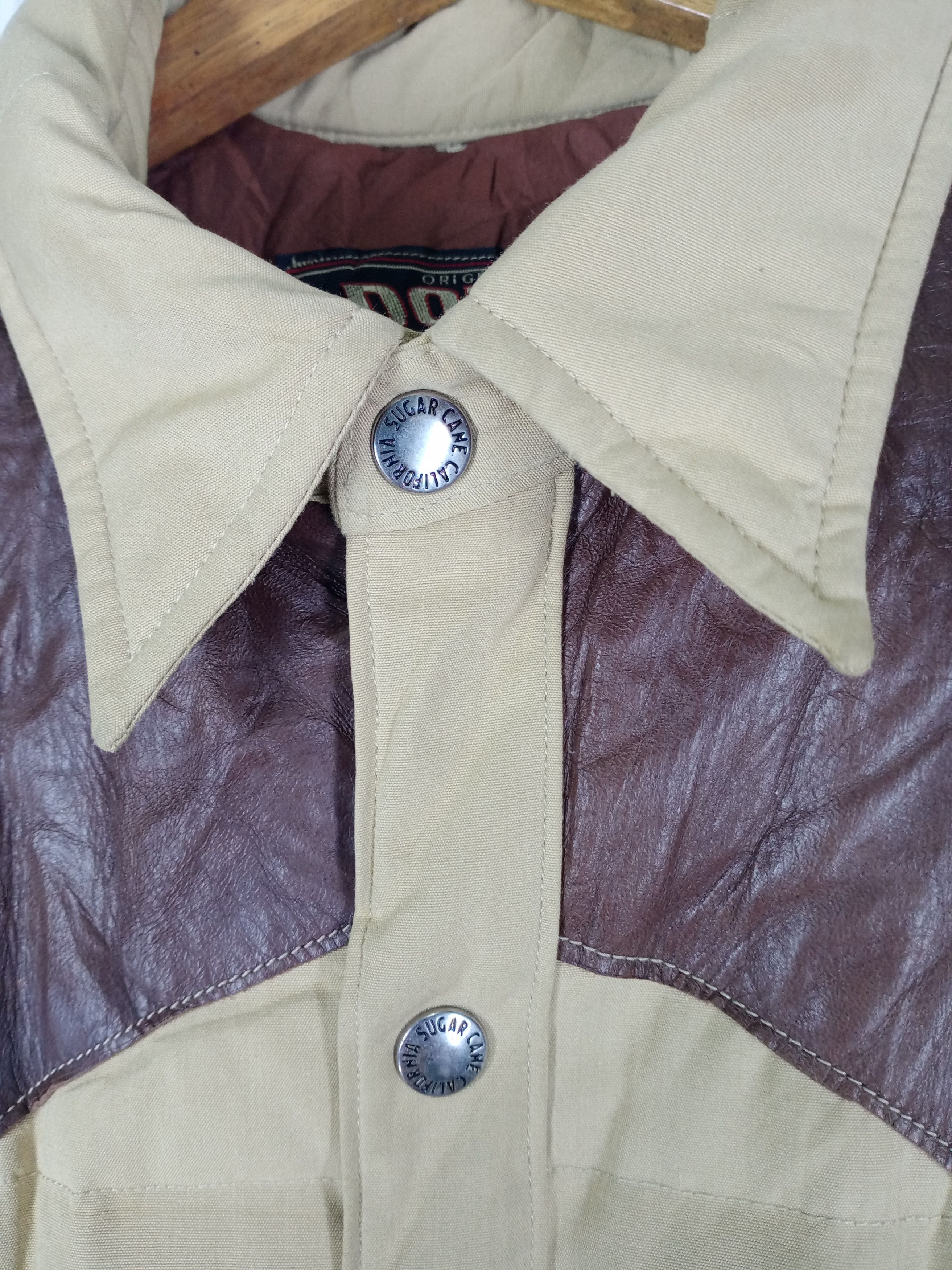 Sugar Cane SUGAR CANE LEATHER YORK DOWN JACKET Size US M / EU 48-50 / 2 - 4 Thumbnail