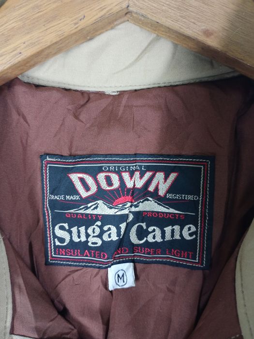 Sugar Cane SUGAR CANE LEATHER YORK DOWN JACKET Grailed