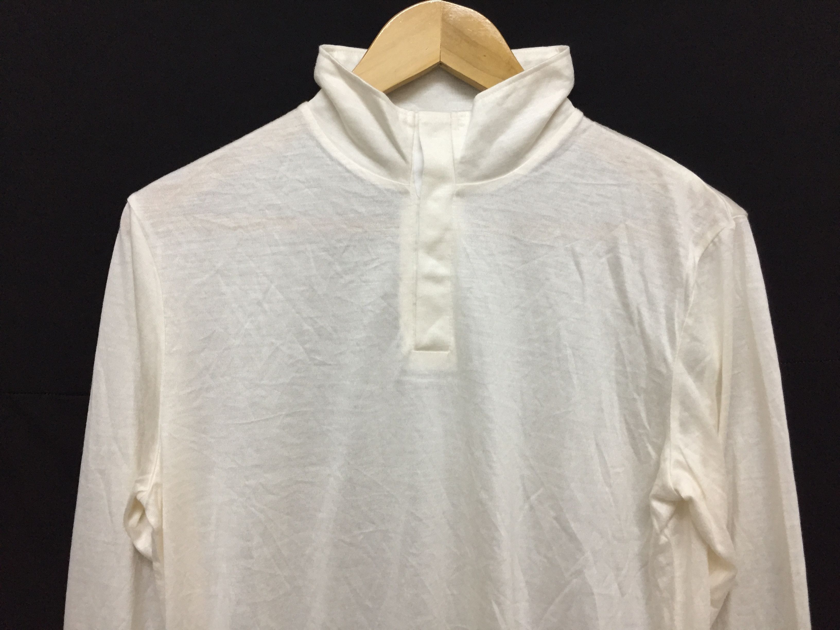 Jean Paul Gaultier 90’s JPG irreversible Mesh snap button rayon acrylic Size US M / EU 48-50 / 2 - 3 Thumbnail