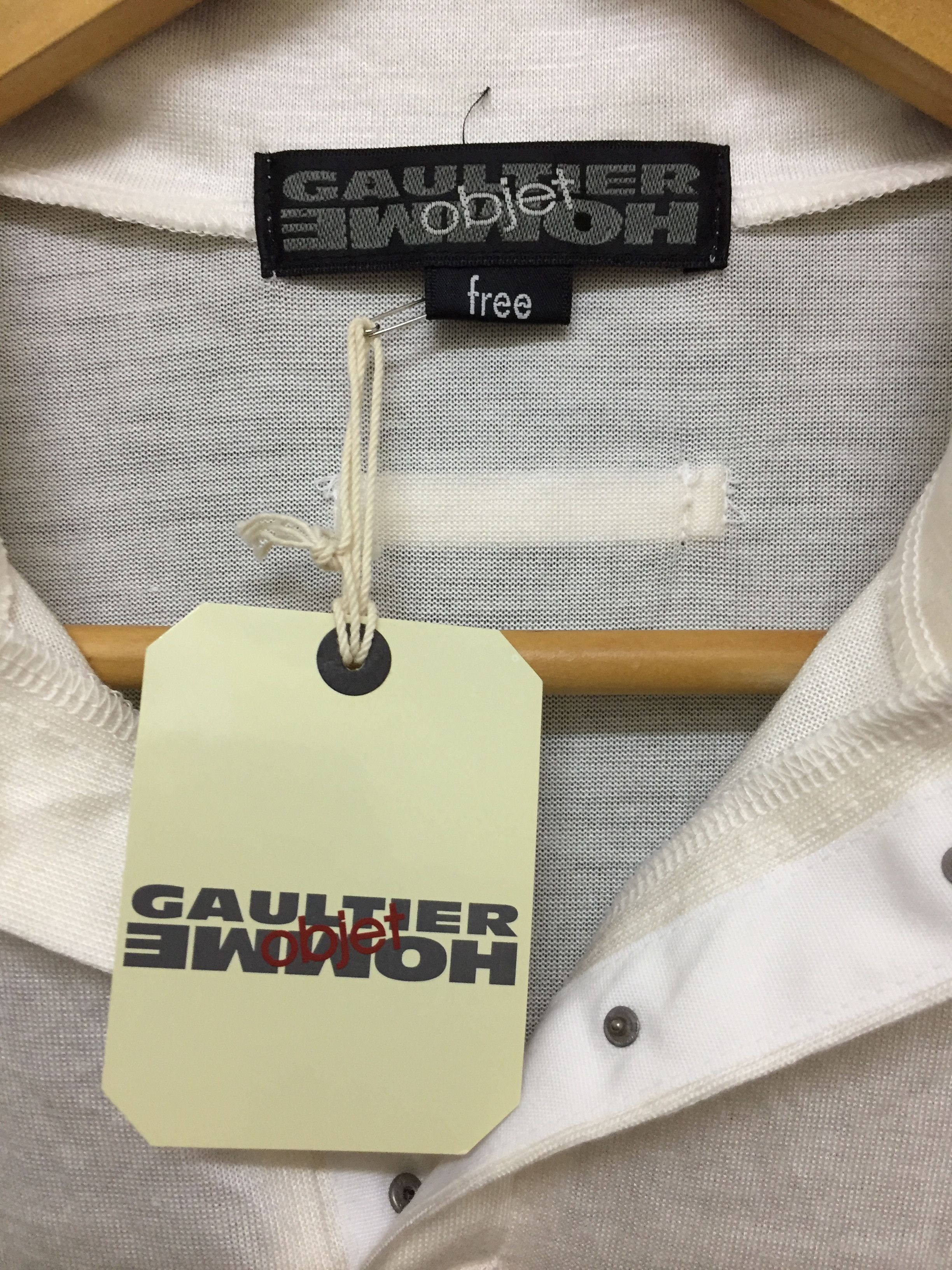 Jean Paul Gaultier 90’s JPG irreversible Mesh snap button rayon acrylic Size US M / EU 48-50 / 2 - 7 Thumbnail