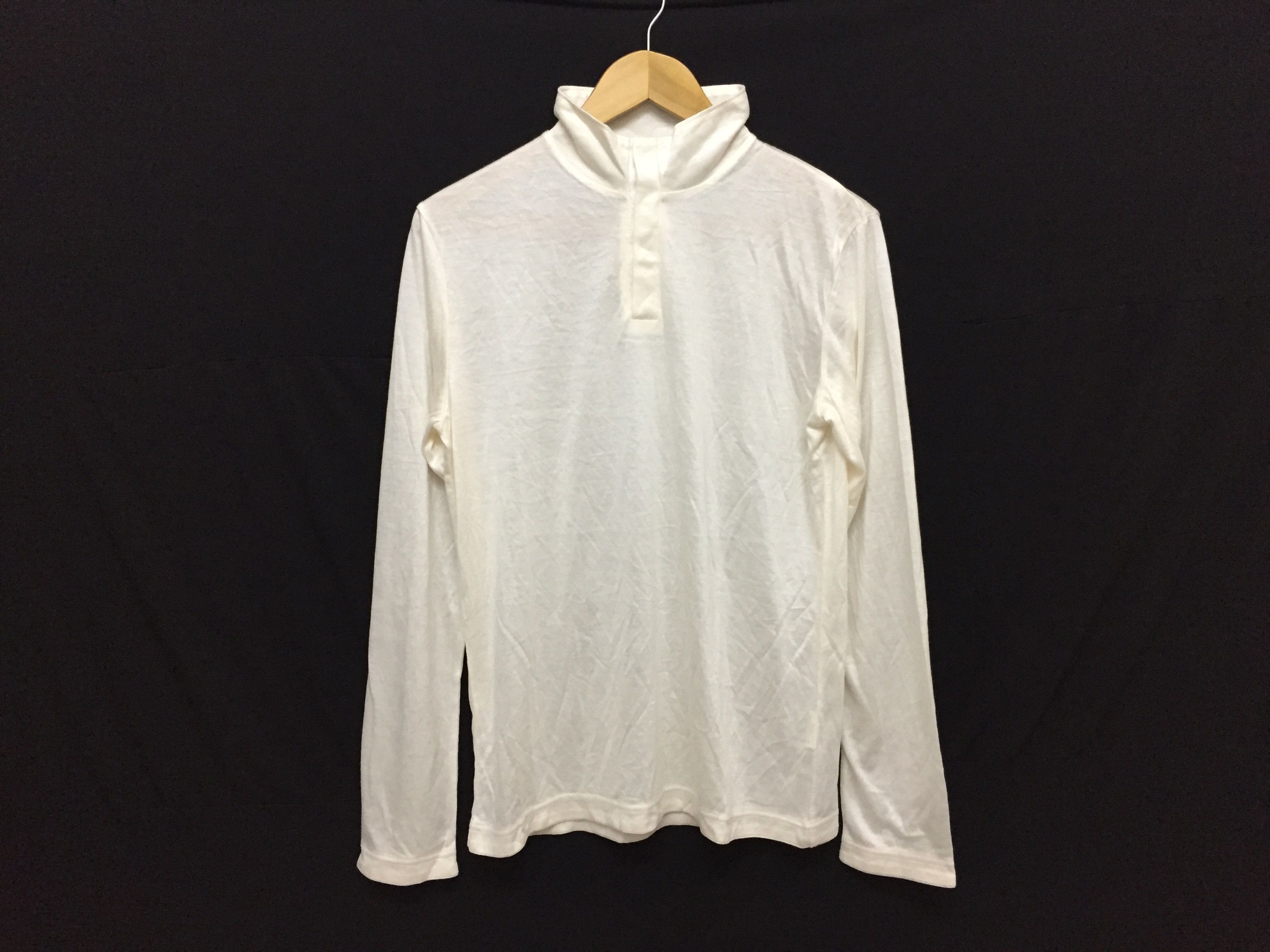Jean Paul Gaultier 90’s JPG irreversible Mesh snap button rayon acrylic Size US M / EU 48-50 / 2 - 2 Thumbnail