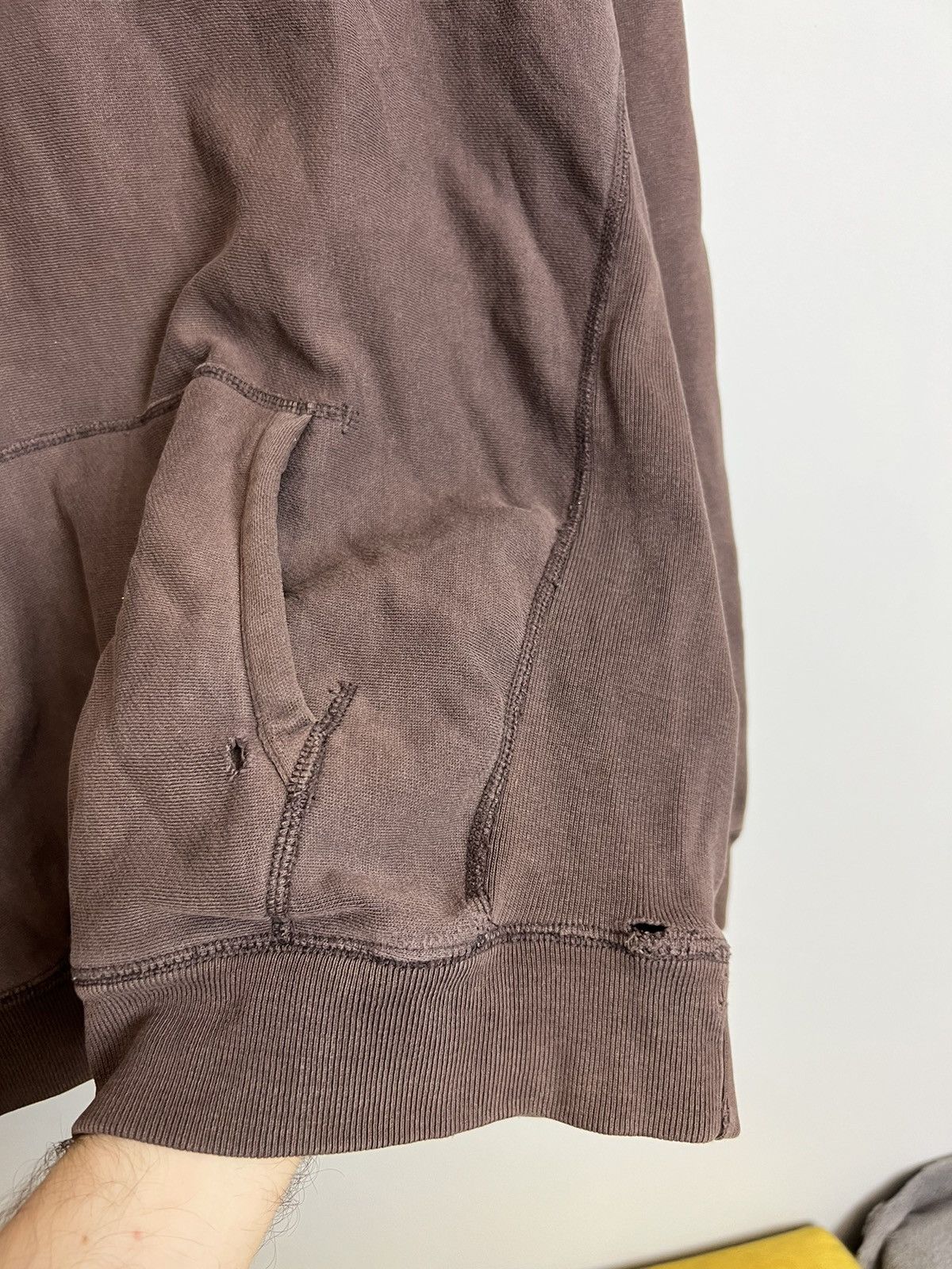 Gap Rare Vintage Y2K Gap Brown Washed Hoodie Travis Scott Vibe Size US L / EU 52-54 / 3 - 10 Thumbnail
