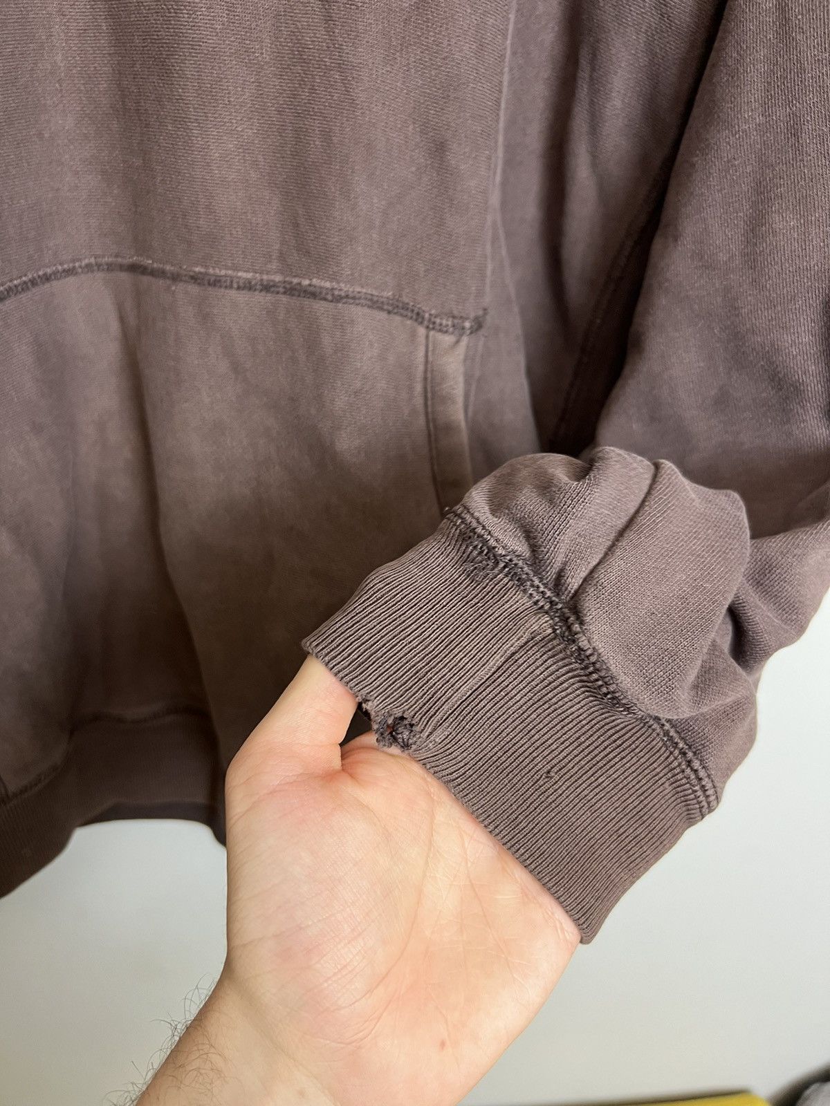 Gap Rare Vintage Y2K Gap Brown Washed Hoodie Travis Scott Vibe Size US L / EU 52-54 / 3 - 7 Thumbnail