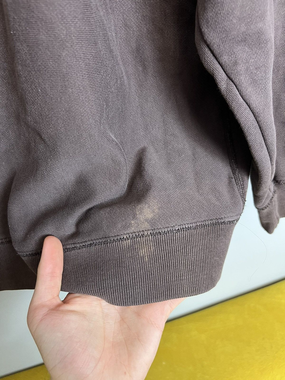 Gap Rare Vintage Y2K Gap Brown Washed Hoodie Travis Scott Vibe Size US L / EU 52-54 / 3 - 11 Thumbnail