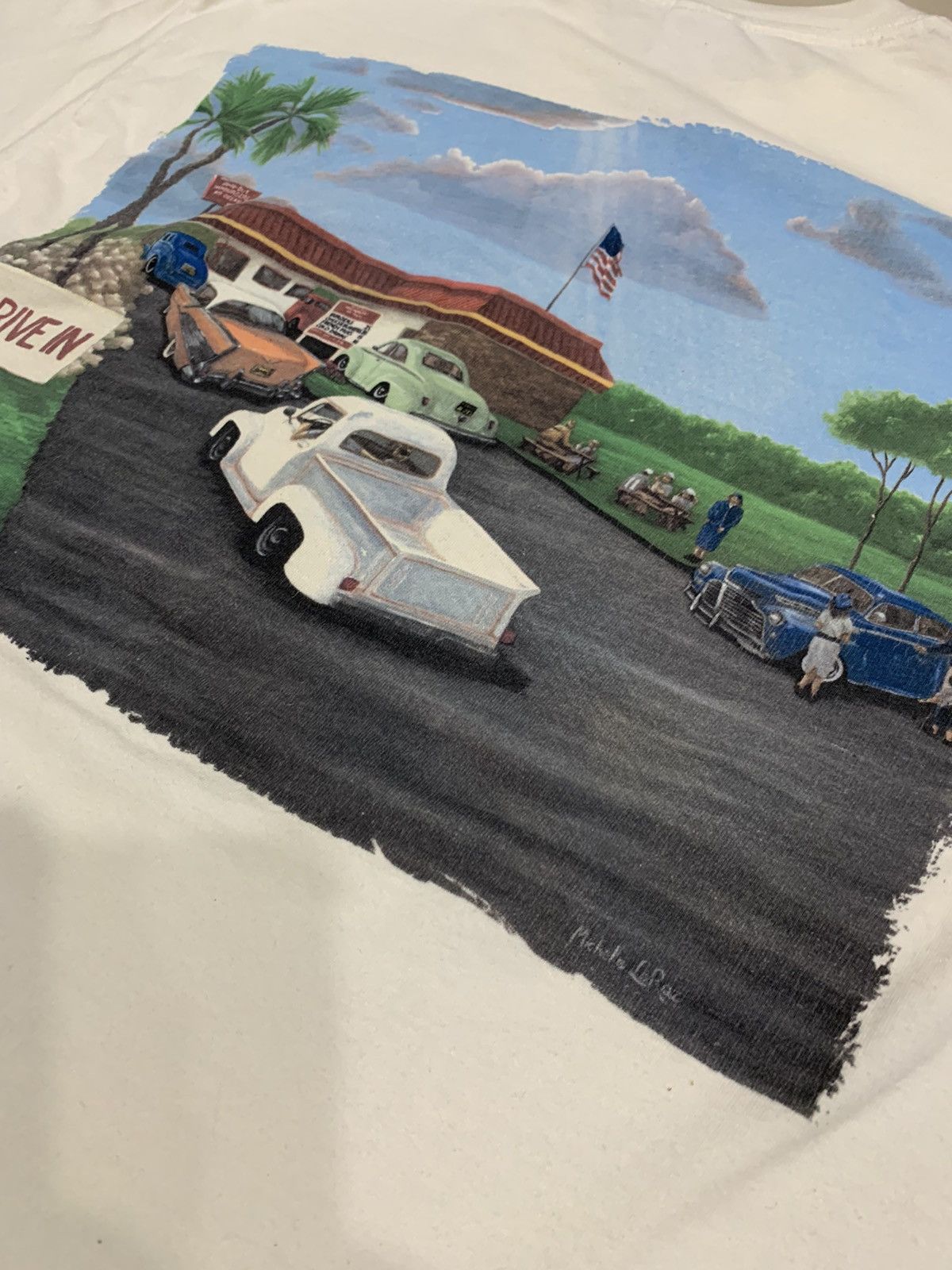 IN-N-OUT BURGER HANES BEEFY TEE SHIRT