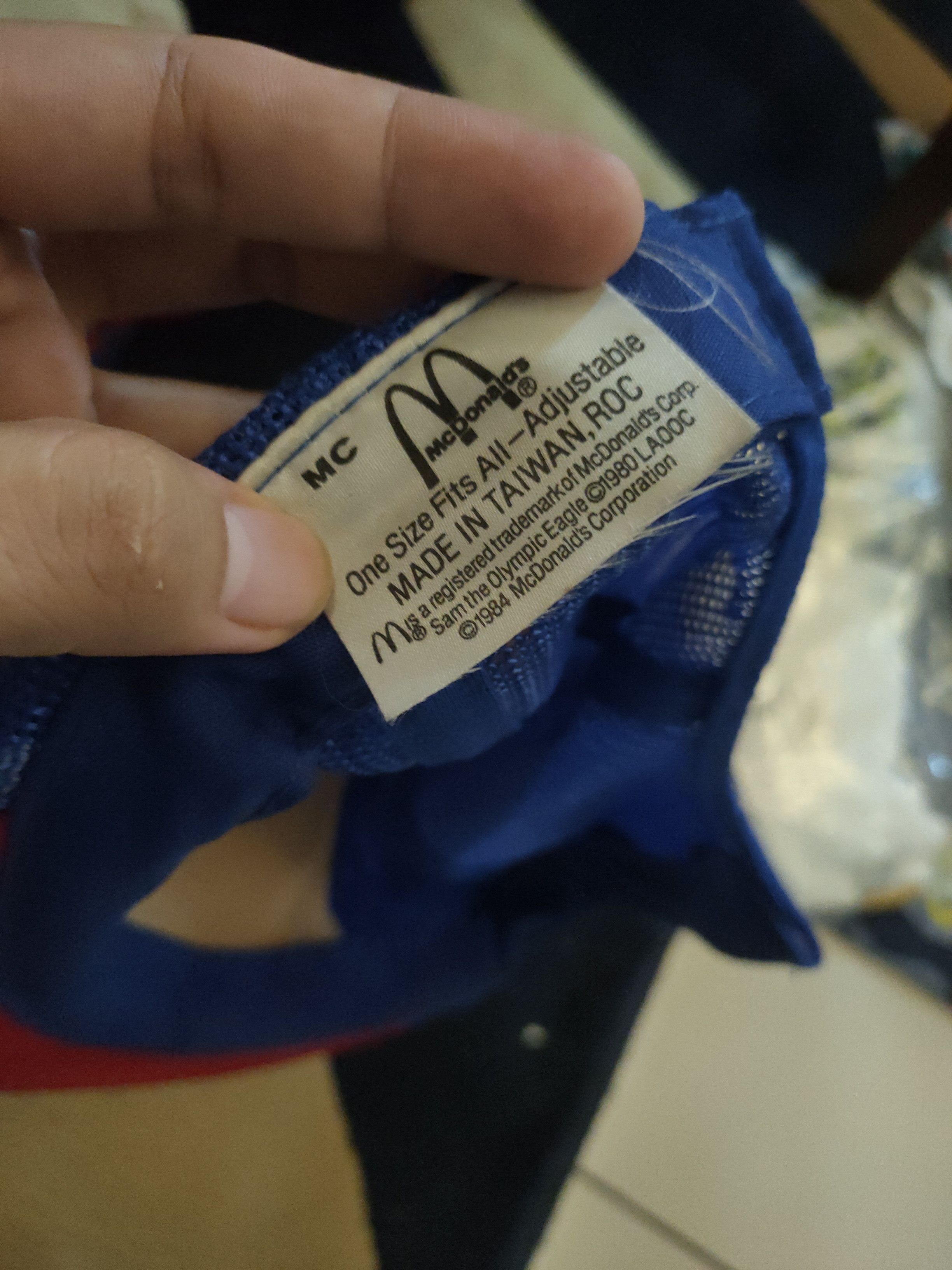 Levi's × USA Olympics × Vintage OLYMPIC 1984 LEVIS + 2 MCDONALDS CAPS HAT Size ONE SIZE - 10 Thumbnail