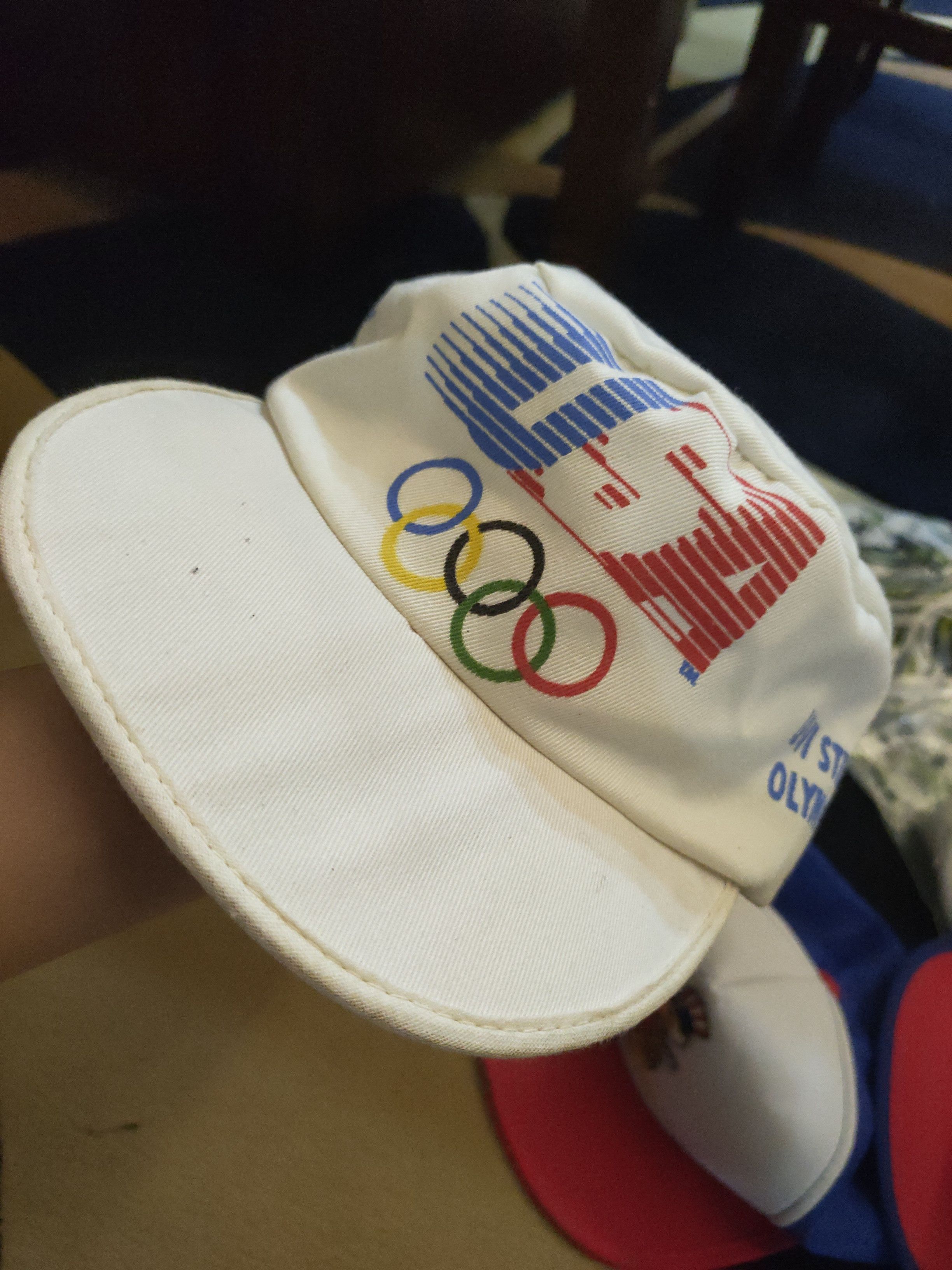 Levi's × USA Olympics × Vintage OLYMPIC 1984 LEVIS + 2 MCDONALDS CAPS HAT Size ONE SIZE - 7 Thumbnail