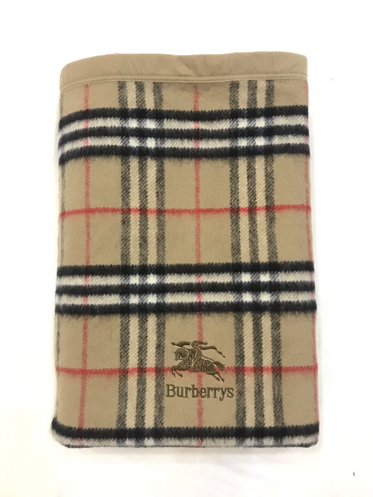 Burberry × Burberry Prorsum BURBERRY NOVA CHECK WOOL BLANKET