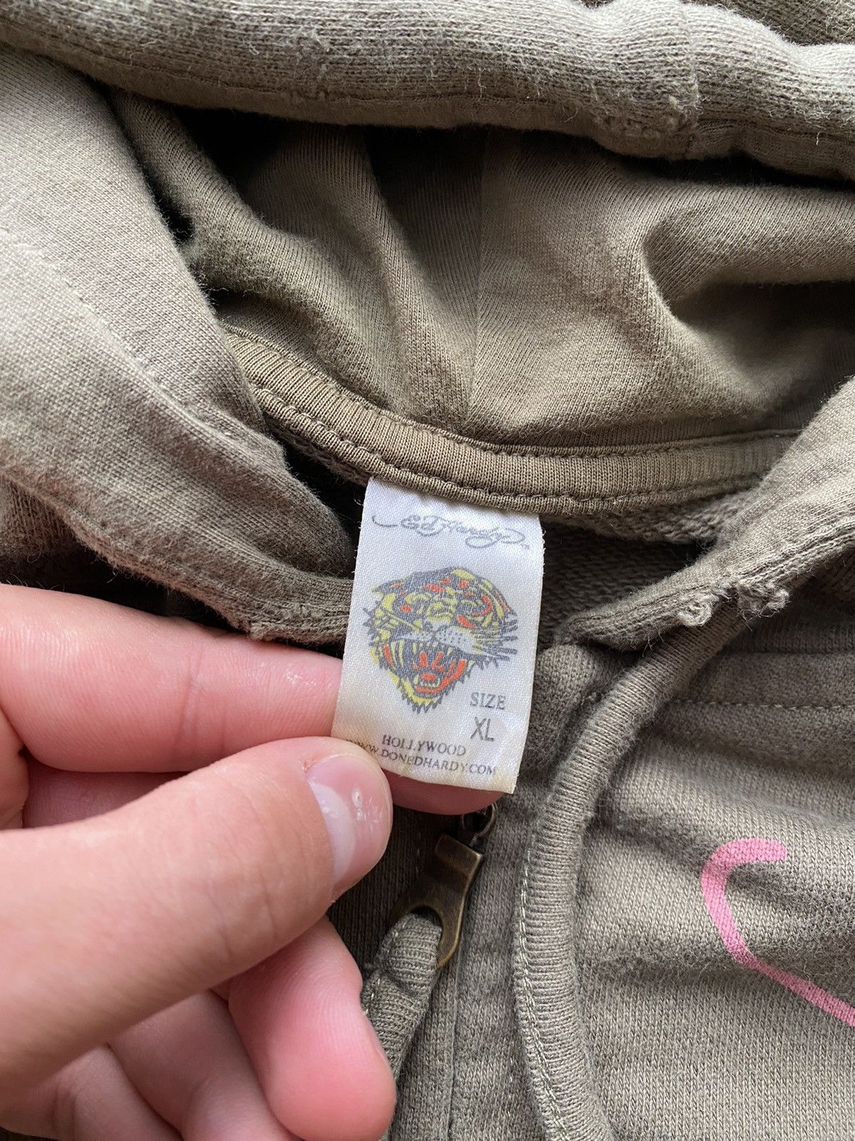 Christian Audigier Ed Hardy Zip Hoodie y2k vintage drip grunge audigier Size US XL / EU 56 / 4 - 8 Thumbnail