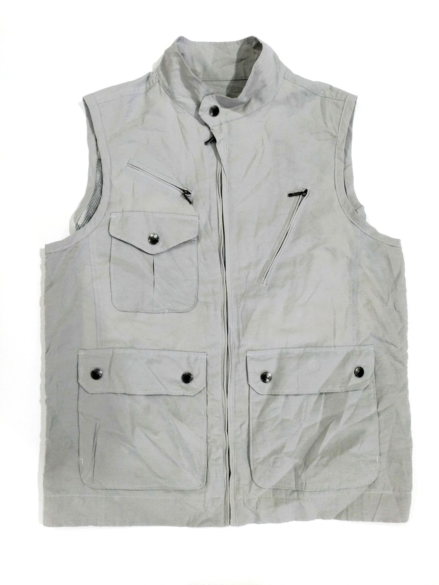 Black Label × Designer × Lyle & Scott RARE! LYLE & SCOTT TACTICAL MULTI POCKET VEST Size US M / EU 48-50 / 2 - 1 Thumbnail
