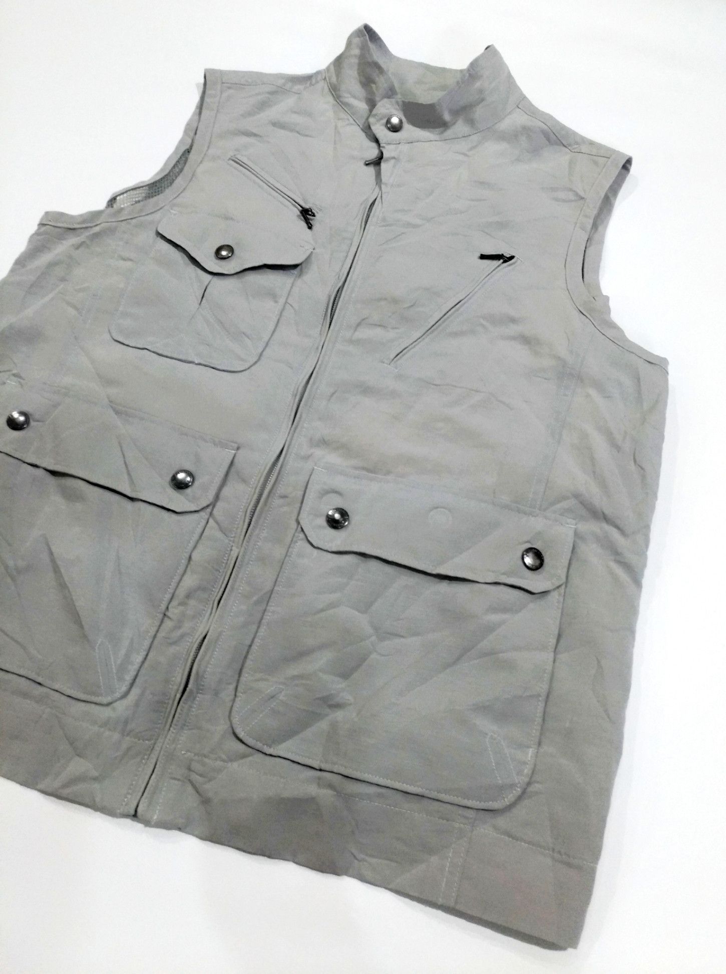 Black Label × Designer × Lyle & Scott RARE! LYLE & SCOTT TACTICAL MULTI POCKET VEST Size US M / EU 48-50 / 2 - 5 Thumbnail