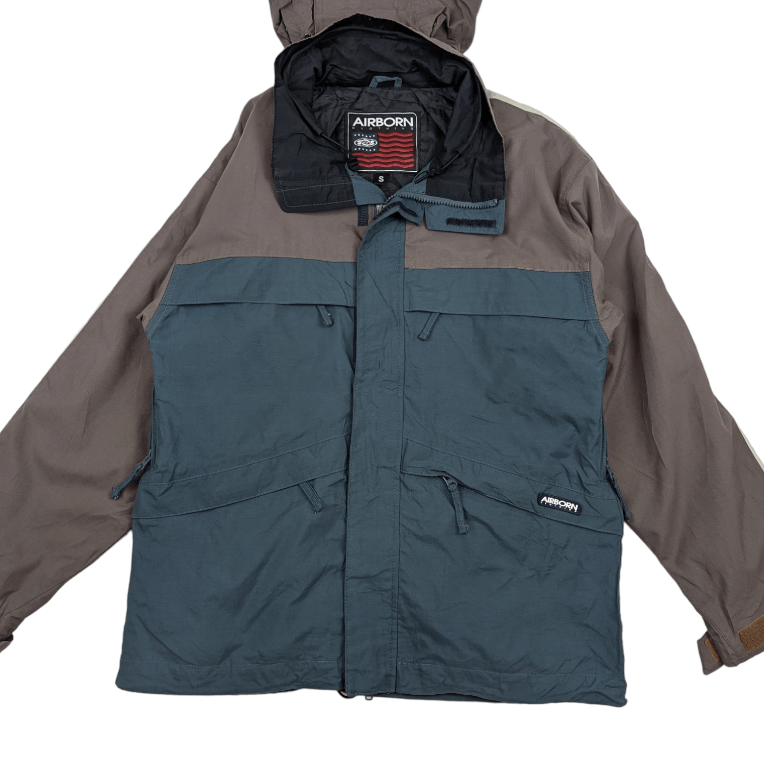 Japanese Brand AIRBORN Snowboard Ski Windbreaker Jacket Size US S / EU 44-46 / 1 - 2 Thumbnail