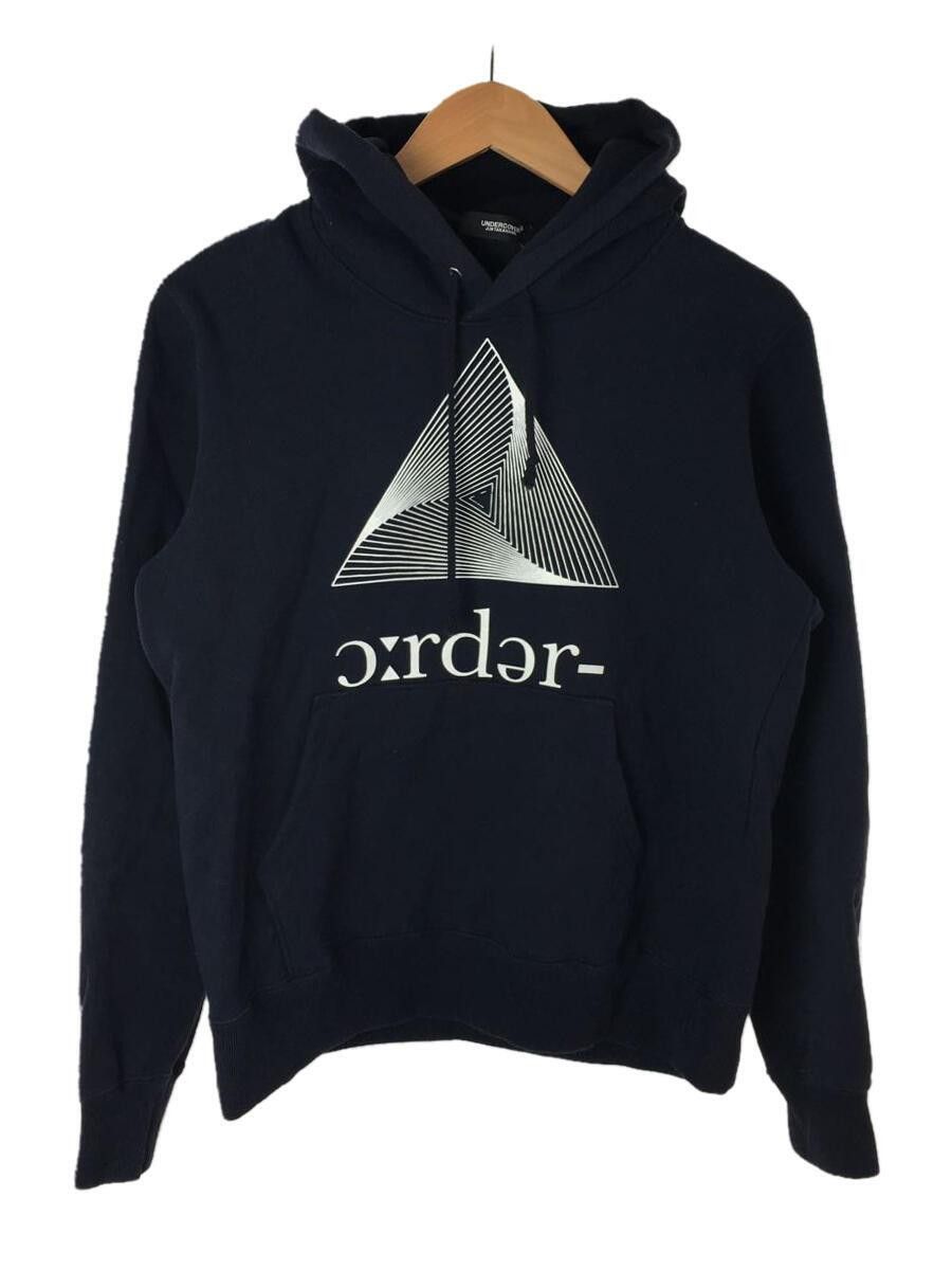 image of Undercover Order/disorder Hoodie in Navy, Men's (Size Medium)