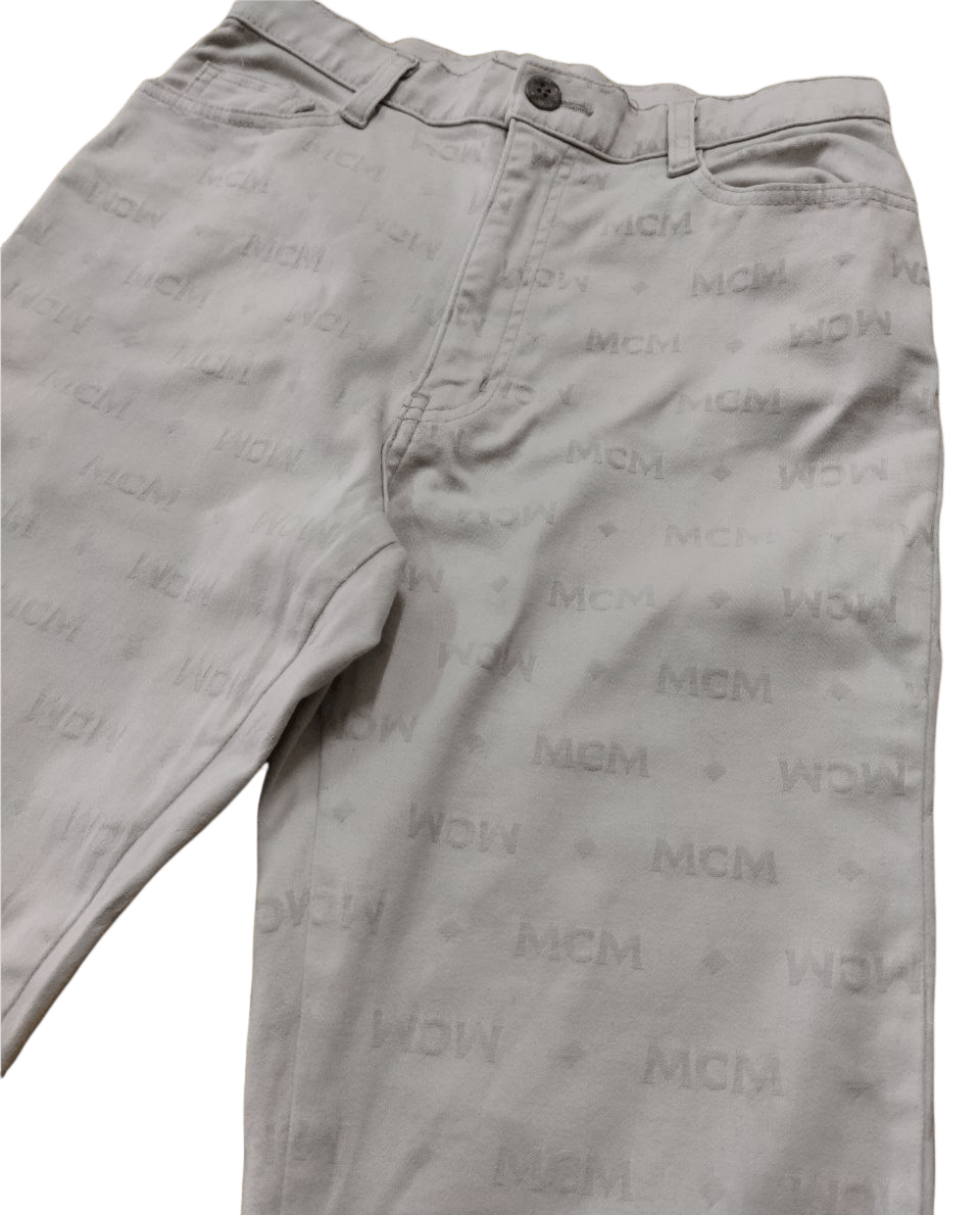 MCM Vintage MCM Monogram Pants Size US 27 - 6 Thumbnail