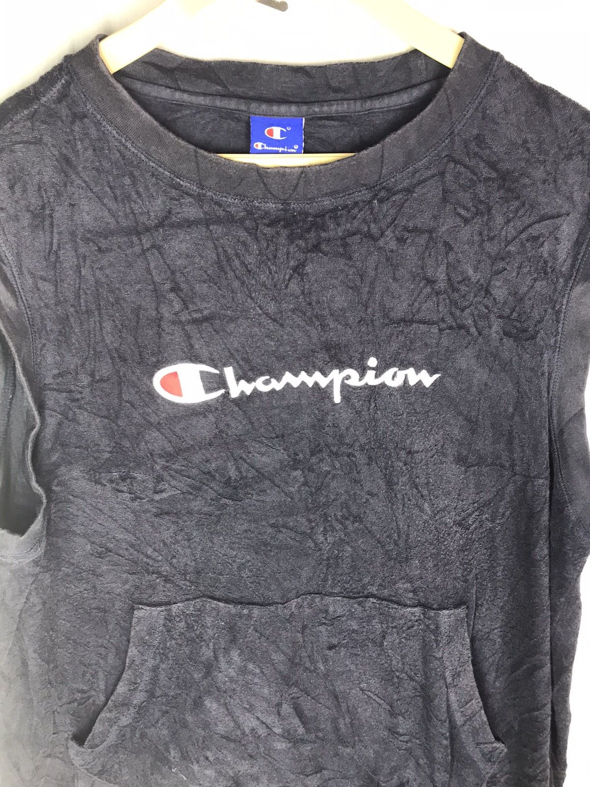Champion Champion sleeveless spellout sweatshirt Size US M / EU 48-50 / 2 - 5 Thumbnail