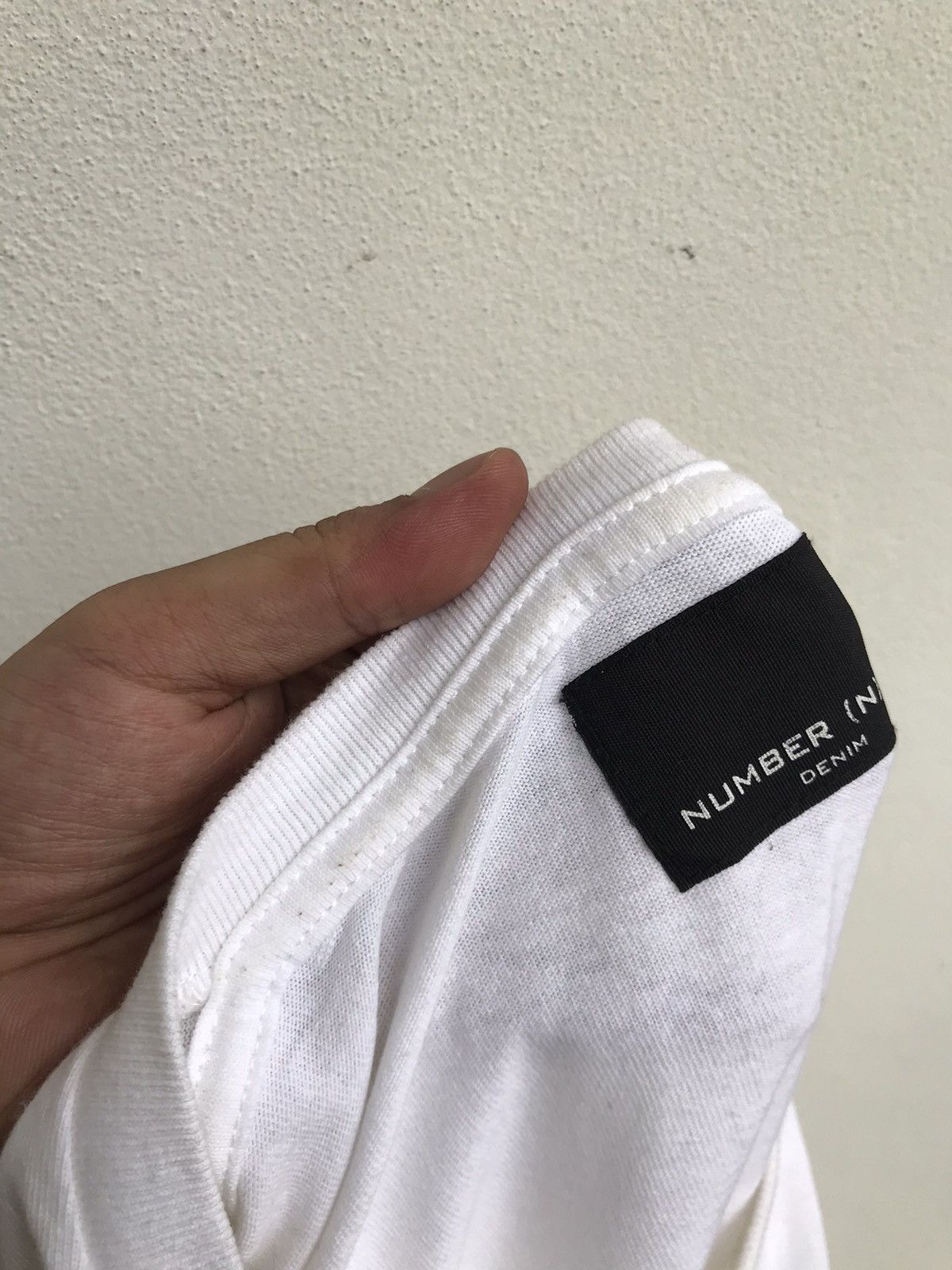 Number (N)ine Number (N)ine Reverse Box Logo Tee Size US XS / EU 42 / 0 - 14 Thumbnail