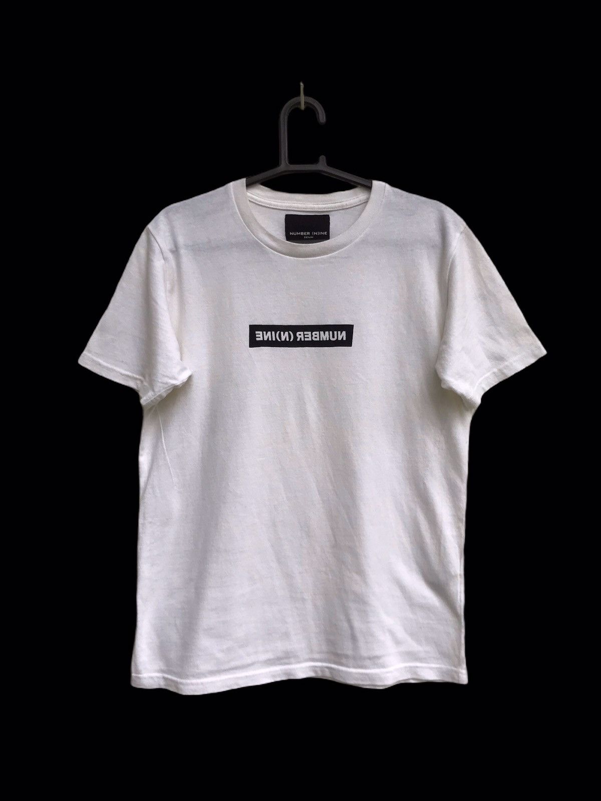 Number (N)ine Number (N)ine Reverse Box Logo Tee Size US XS / EU 42 / 0 - 1 Thumbnail