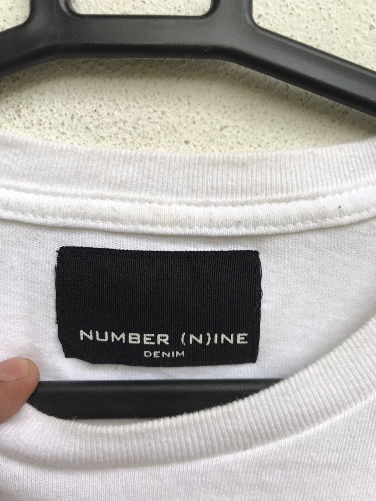 Number (N)ine Number (N)ine Reverse Box Logo Tee Size US XS / EU 42 / 0 - 6 Thumbnail