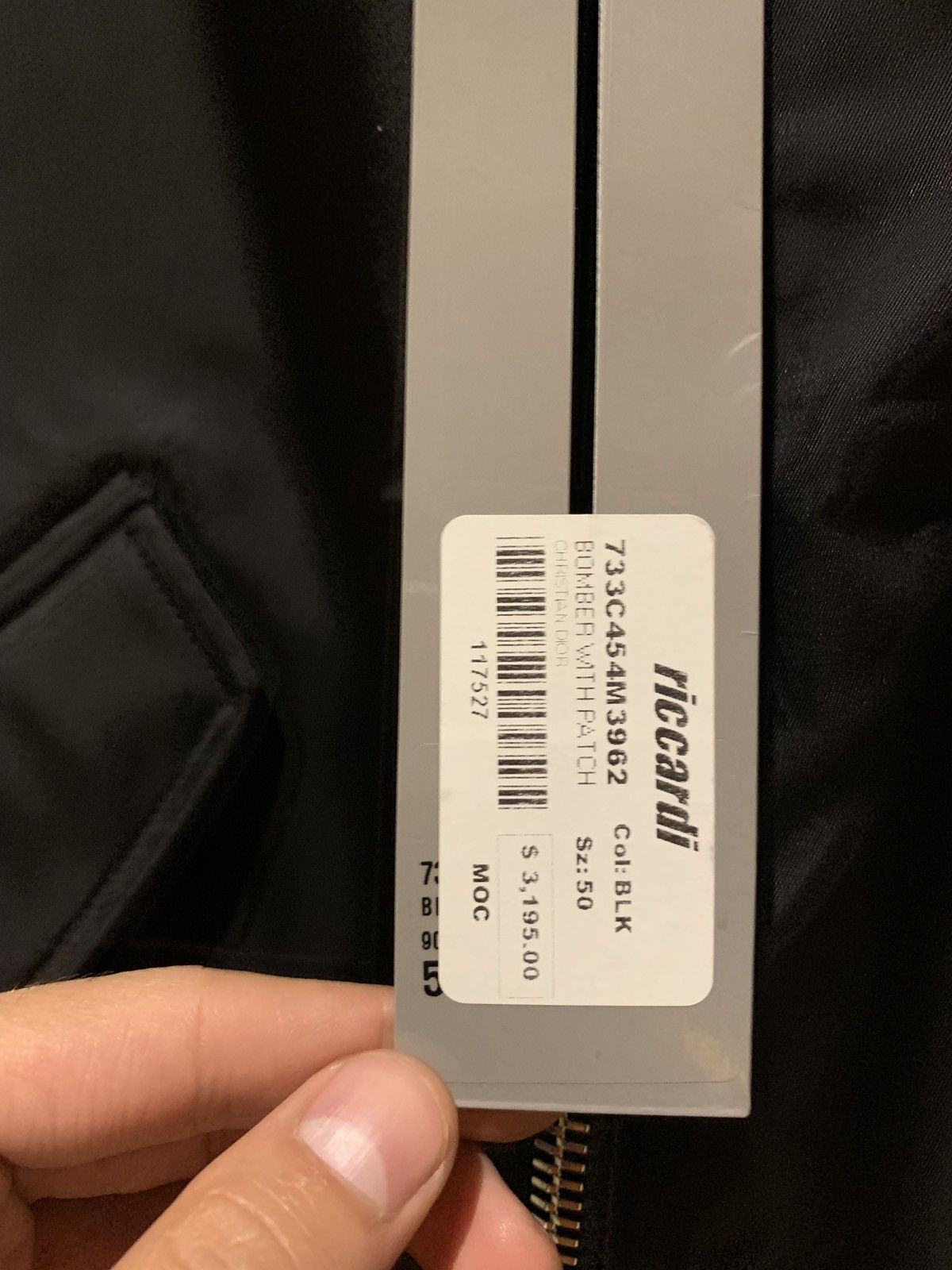 Dior Rose Embroidered Bomber in Black Size US M / EU 48-50 / 2 - 14 Thumbnail