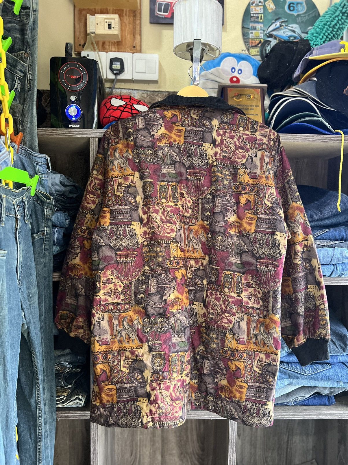 Japanese Brand 🔥Vintage Sophiscated Natural Quilted Jacket Size US L / EU 52-54 / 3 - 3 Thumbnail