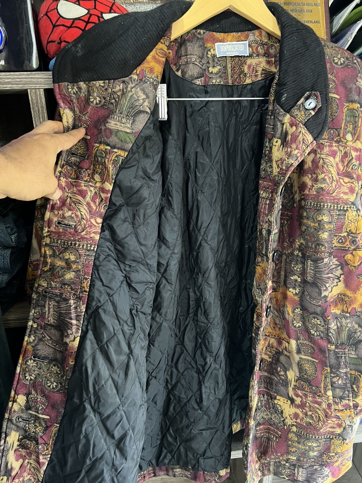 Japanese Brand 🔥Vintage Sophiscated Natural Quilted Jacket Size US L / EU 52-54 / 3 - 10 Thumbnail