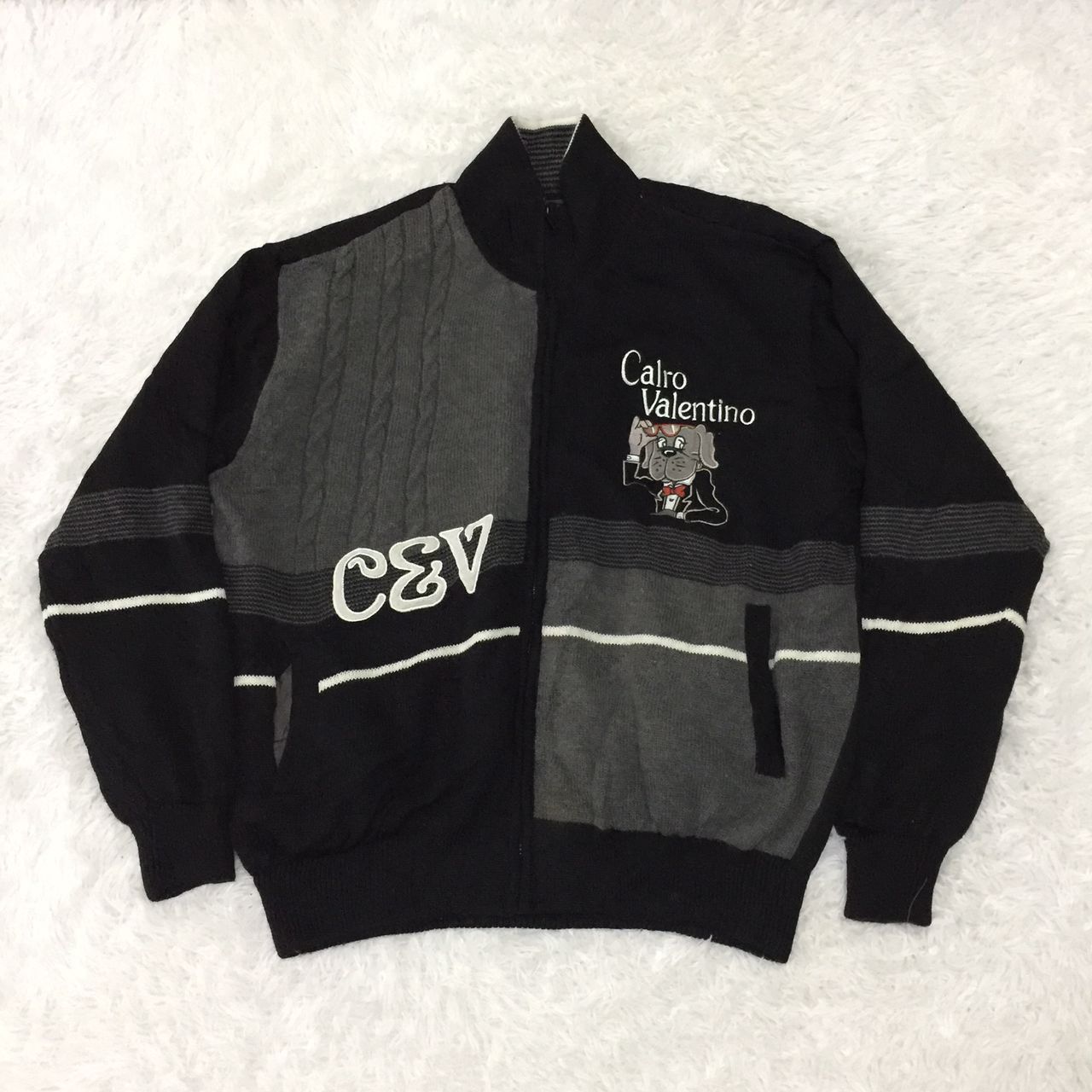 Japanese Brand Calro Valentino nice design jacket Size US L / EU 52-54 / 3 - 10 Thumbnail