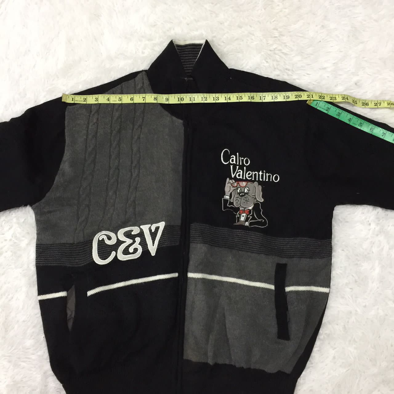 Japanese Brand Calro Valentino nice design jacket Size US L / EU 52-54 / 3 - 4 Thumbnail