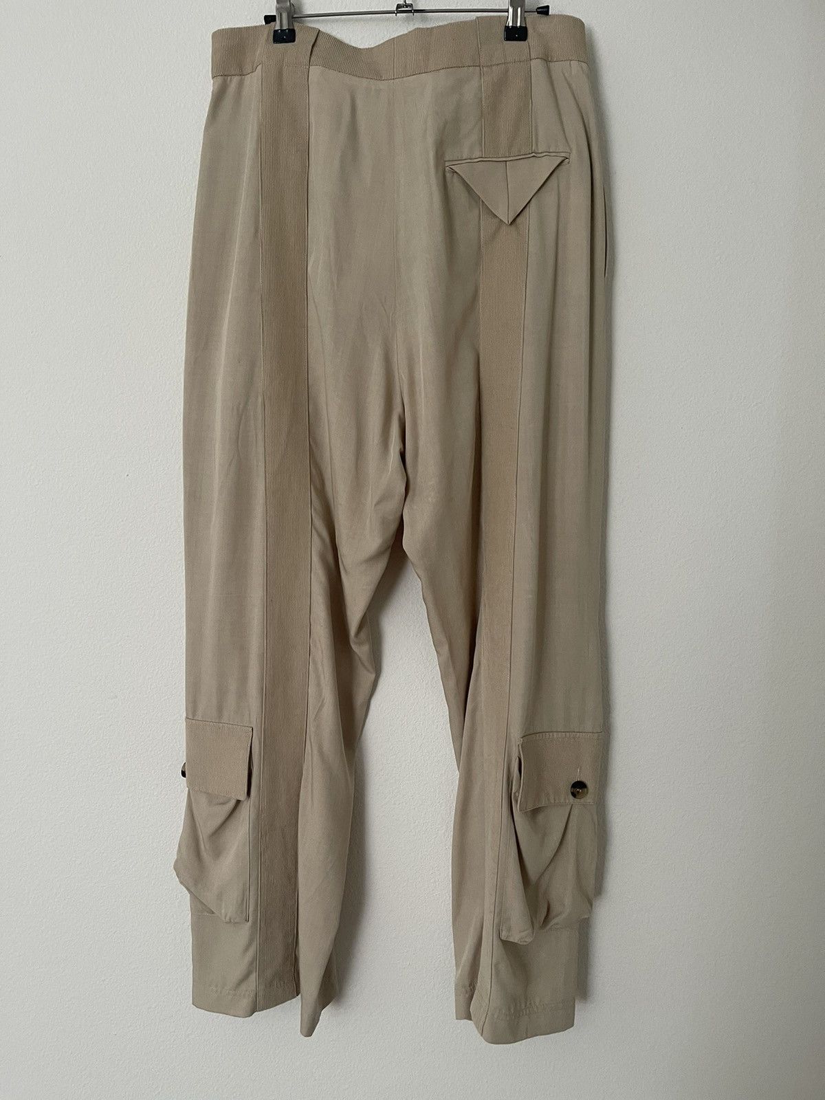 Bottega Veneta Bottega Veneta Daniel Lee Khaki / Corduroy Cargo 2020 Pants Size US 34 / EU 50 - 2 Thumbnail