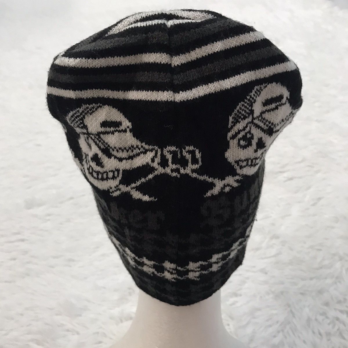 Japanese Brand Printed Bunker Mentality Snow Cap/Beanie Hat Size ONE SIZE - 6 Thumbnail