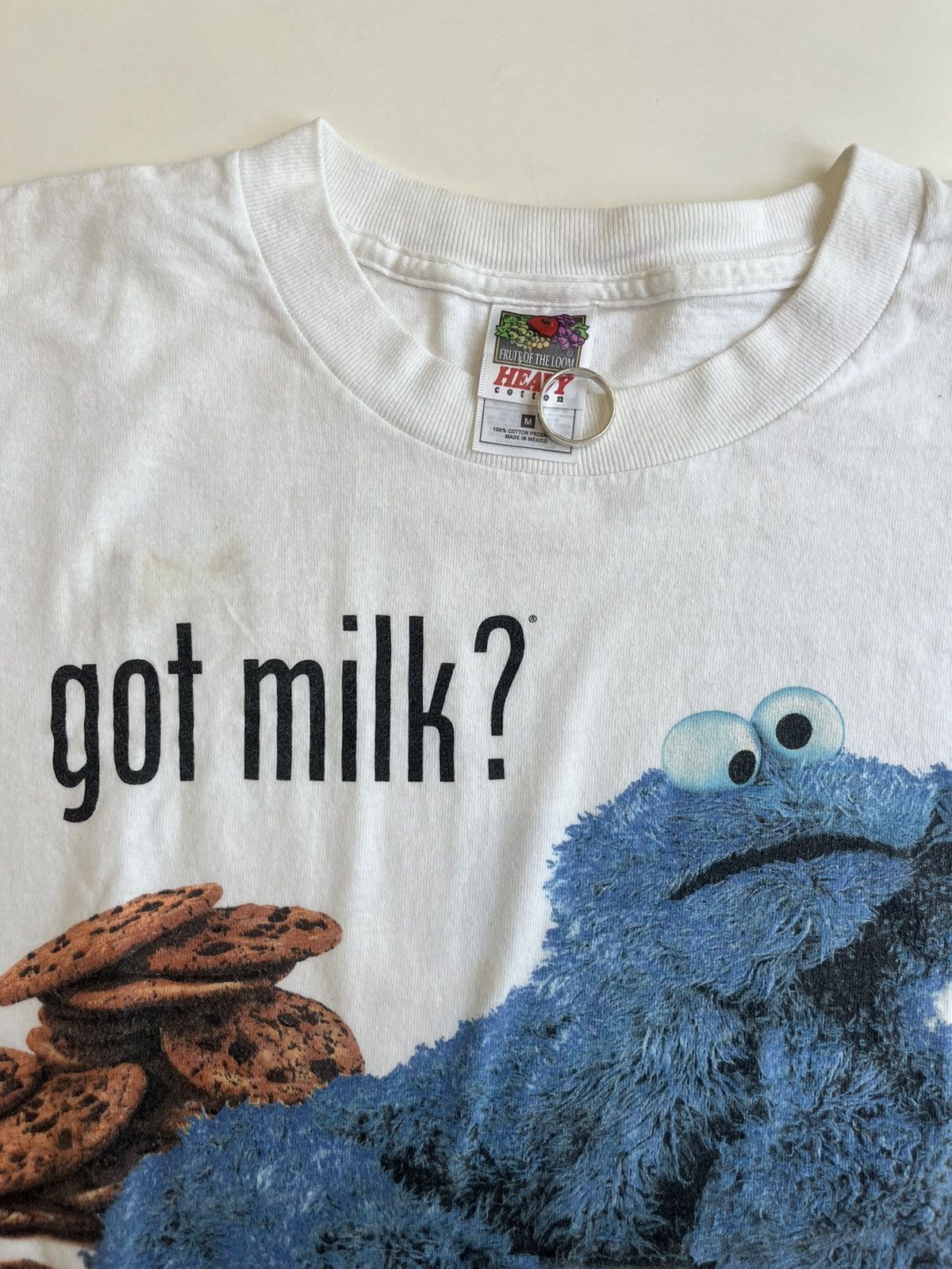 Vintage Cookie Monster I got milk? 1997's T-shirt