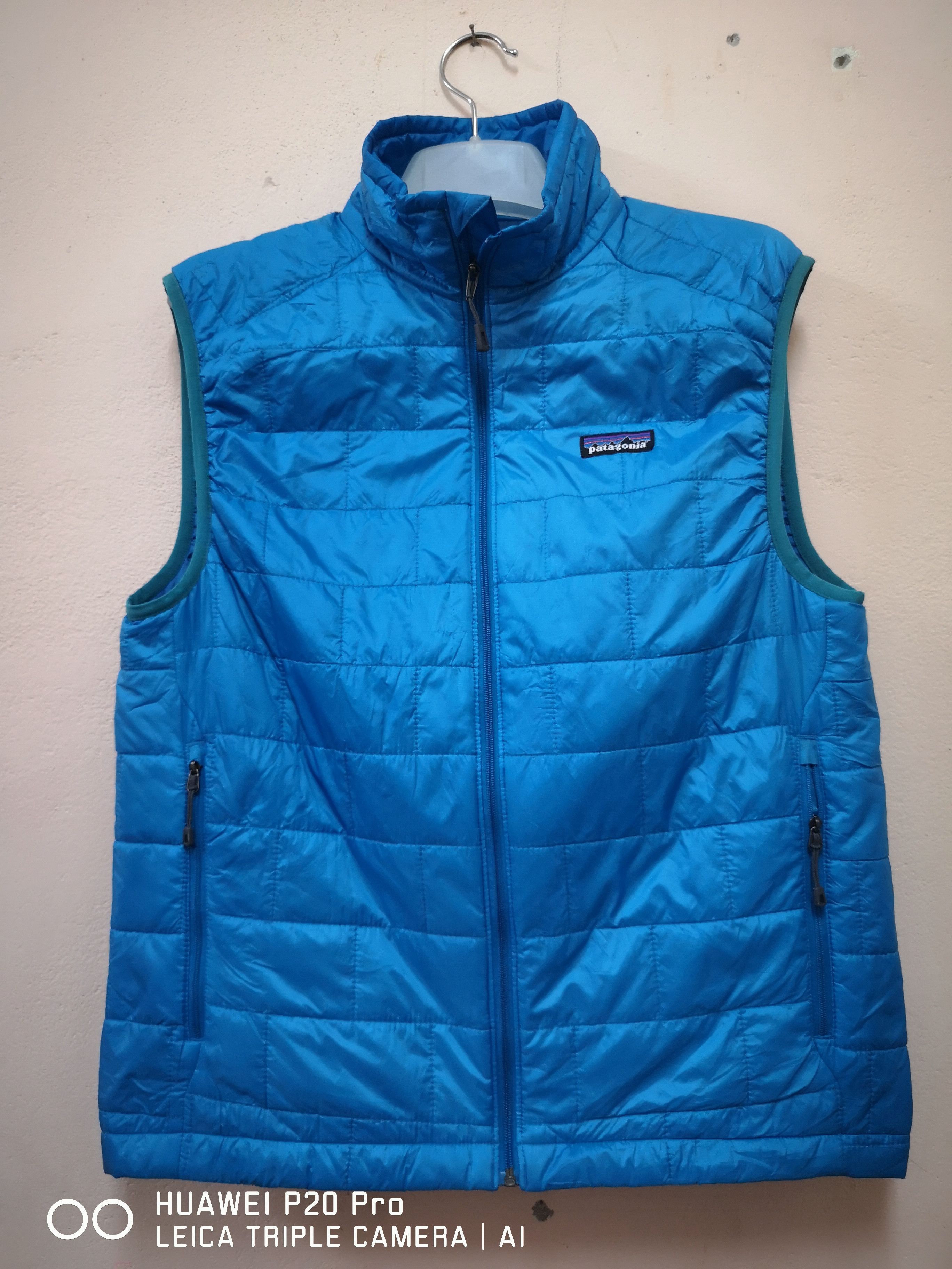 image of Patagonia Puffer Vest in Sea Blue, Men's (Size Medium)