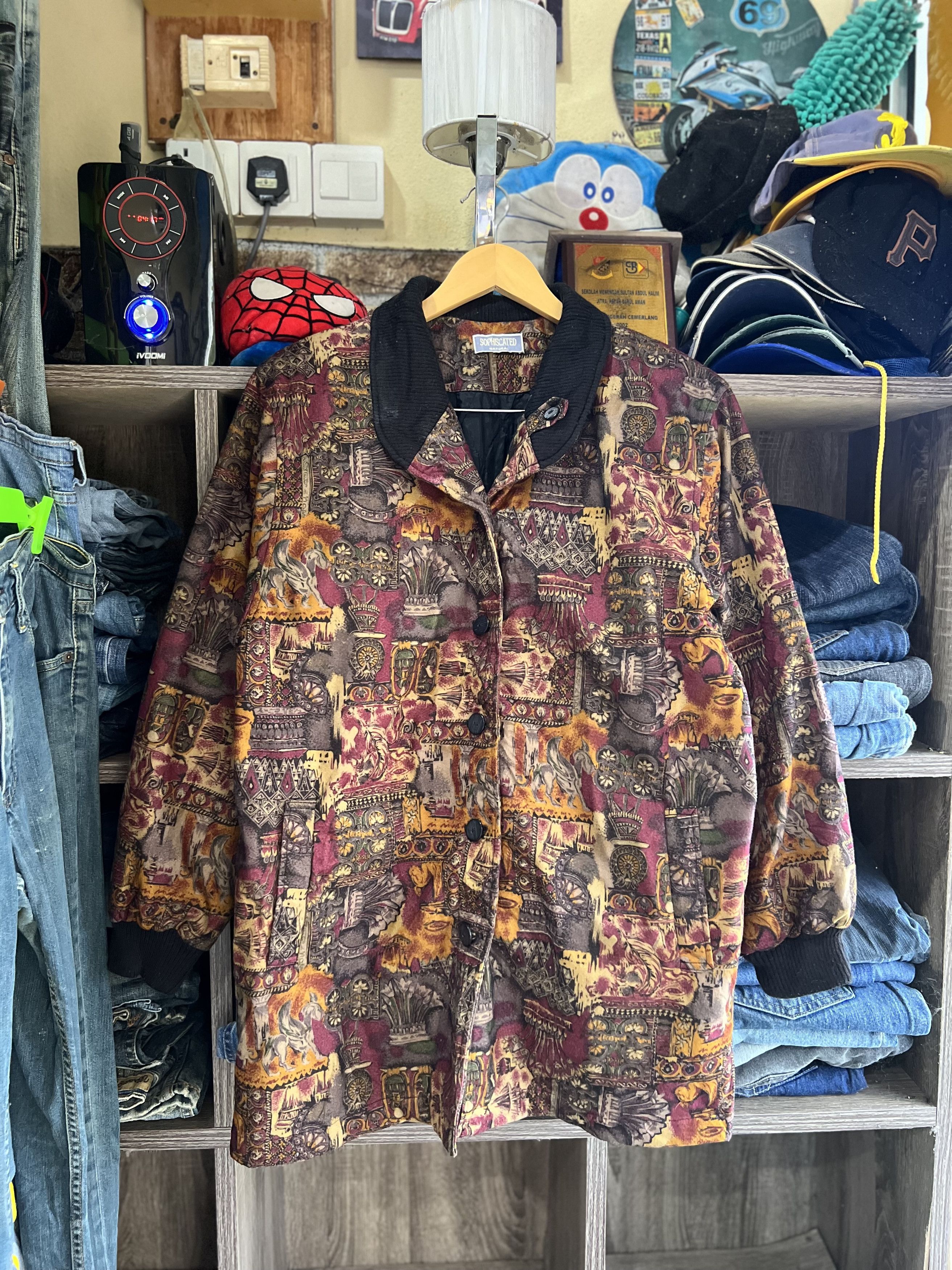 Japanese Brand 🔥Vintage Sophiscated Natural Quilted Jacket Size US L / EU 52-54 / 3 - 14 Thumbnail