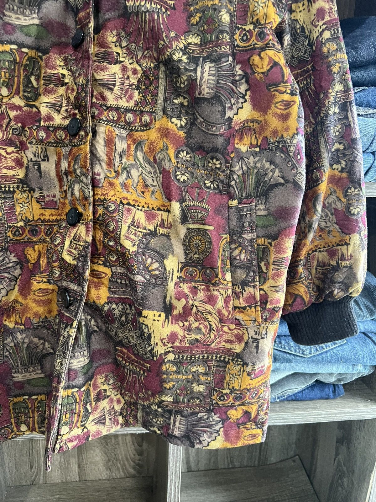Japanese Brand 🔥Vintage Sophiscated Natural Quilted Jacket Size US L / EU 52-54 / 3 - 7 Thumbnail