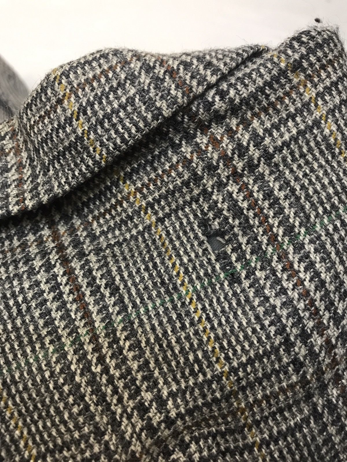 Burberry × Vintage VINTAGE BURBERRYS PLAID PATTERN BLAZER COAT Size 38R - 9 Thumbnail