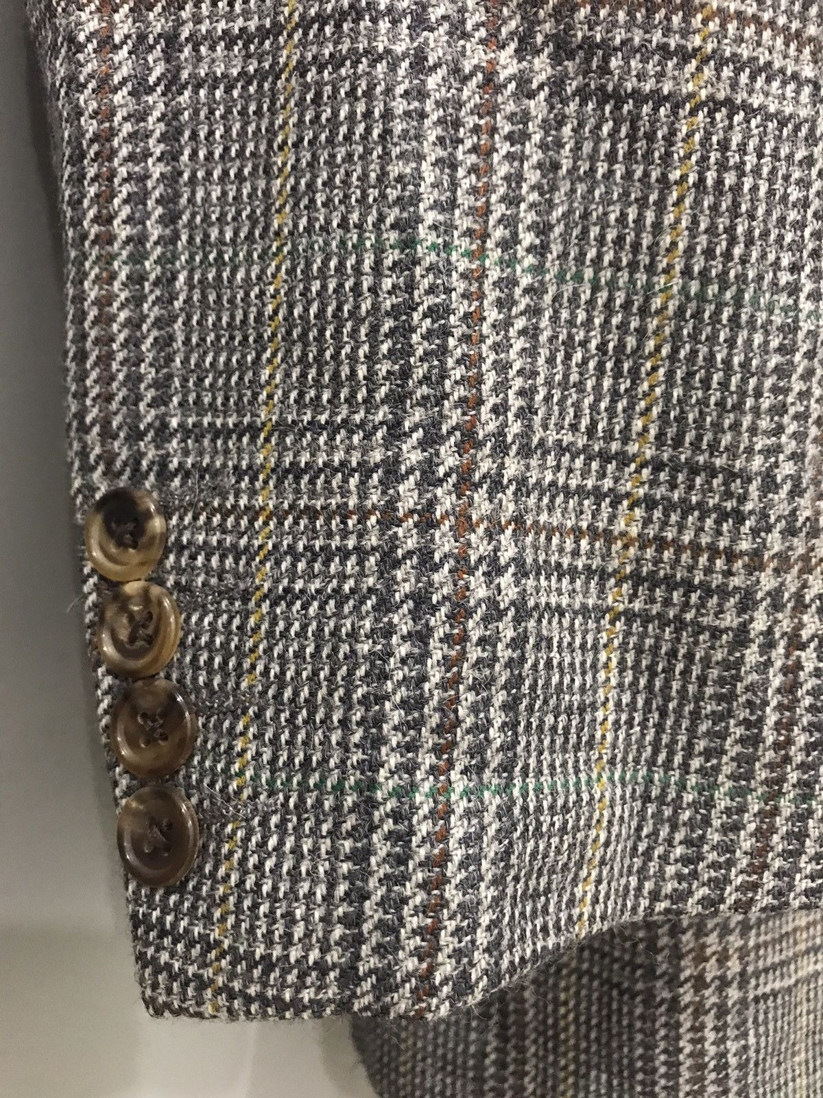 Burberry × Vintage VINTAGE BURBERRYS PLAID PATTERN BLAZER COAT Size 38R - 7 Thumbnail