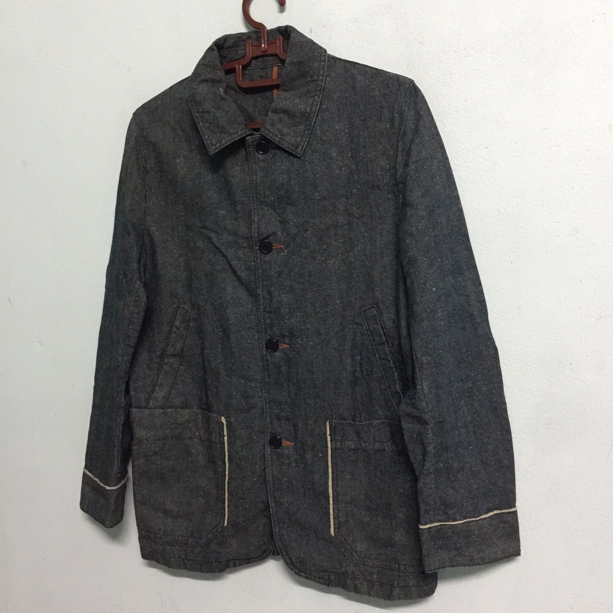 Japanese Brand Japanese brand Nice Design Button Up Jacket Size US M / EU 48-50 / 2 - 2 Thumbnail