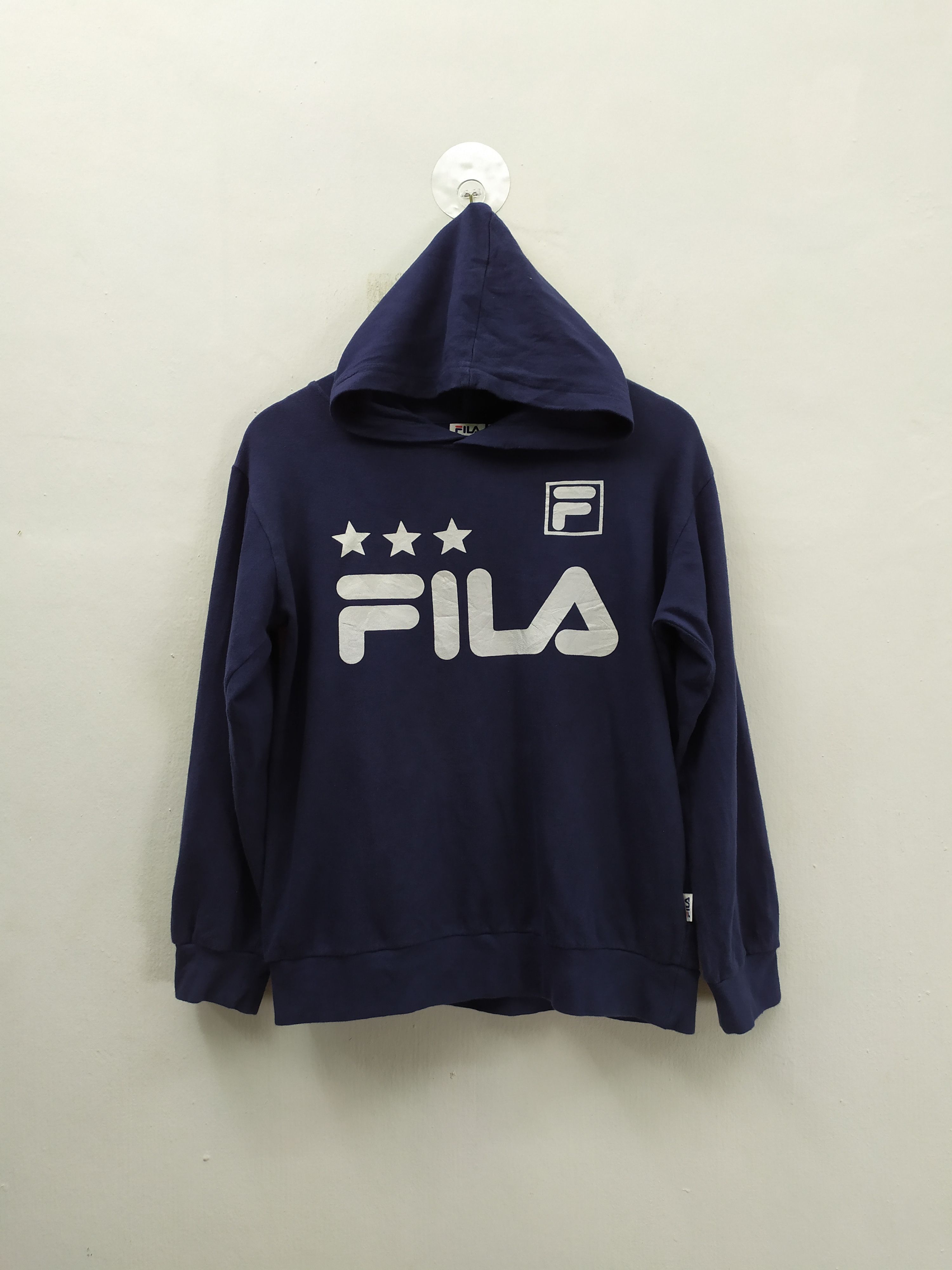 Fila FILA FADED SWEATSHIRT HOODIE BIG LOGO Size US M / EU 48-50 / 2 - 1 Thumbnail