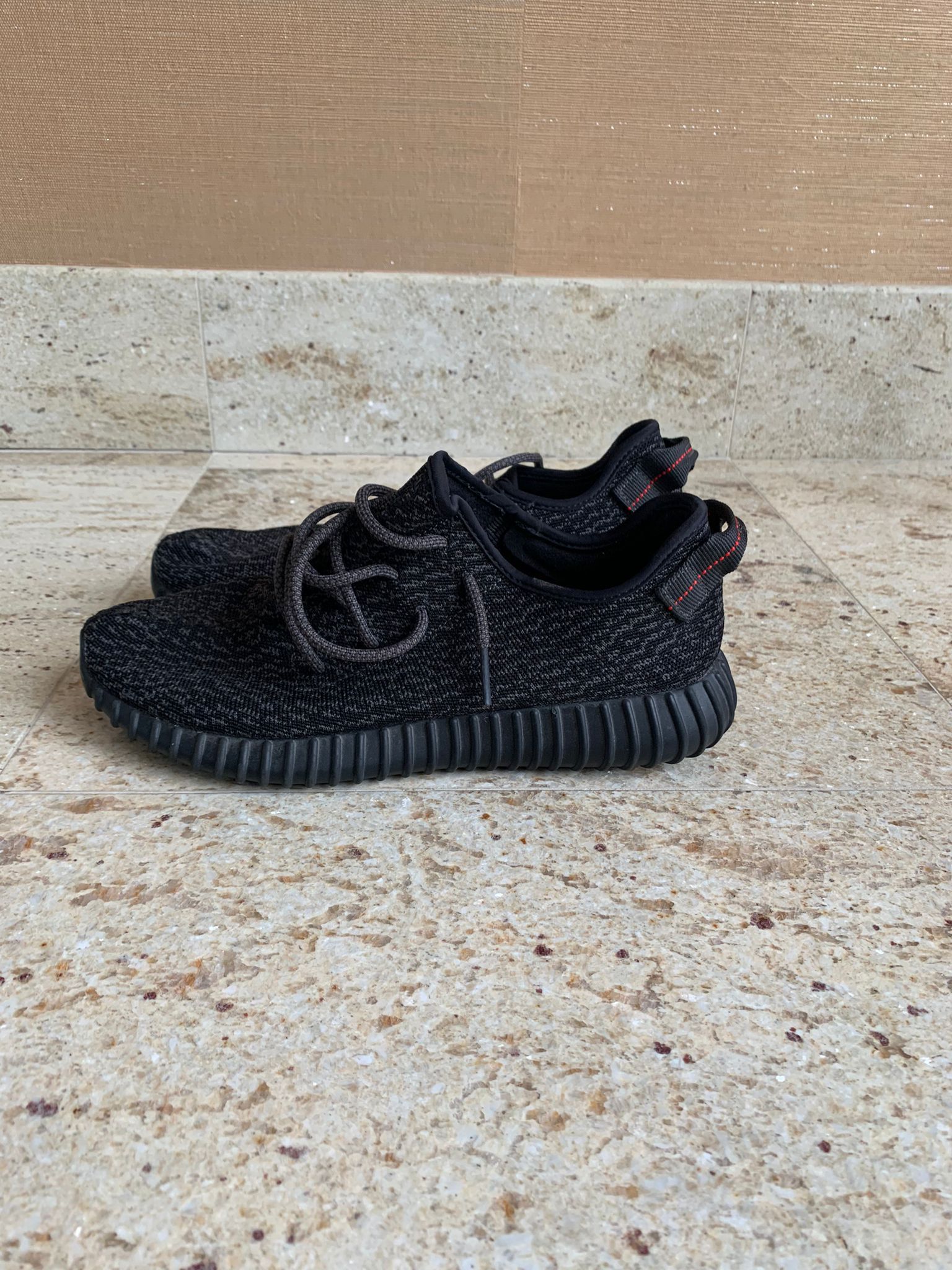 Adidas × Kanye West 350 Boost Sneakers in Black Size US 11 / EU 44 - 5 Thumbnail