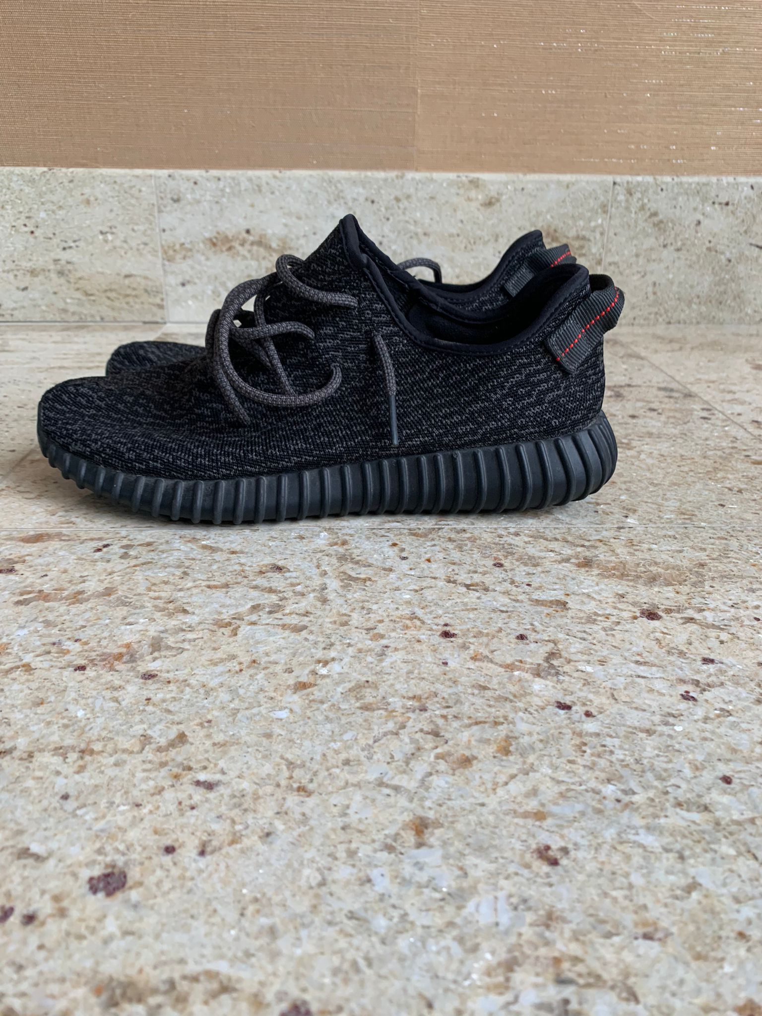Adidas × Kanye West 350 Boost Sneakers in Black Size US 11 / EU 44 - 6 Thumbnail