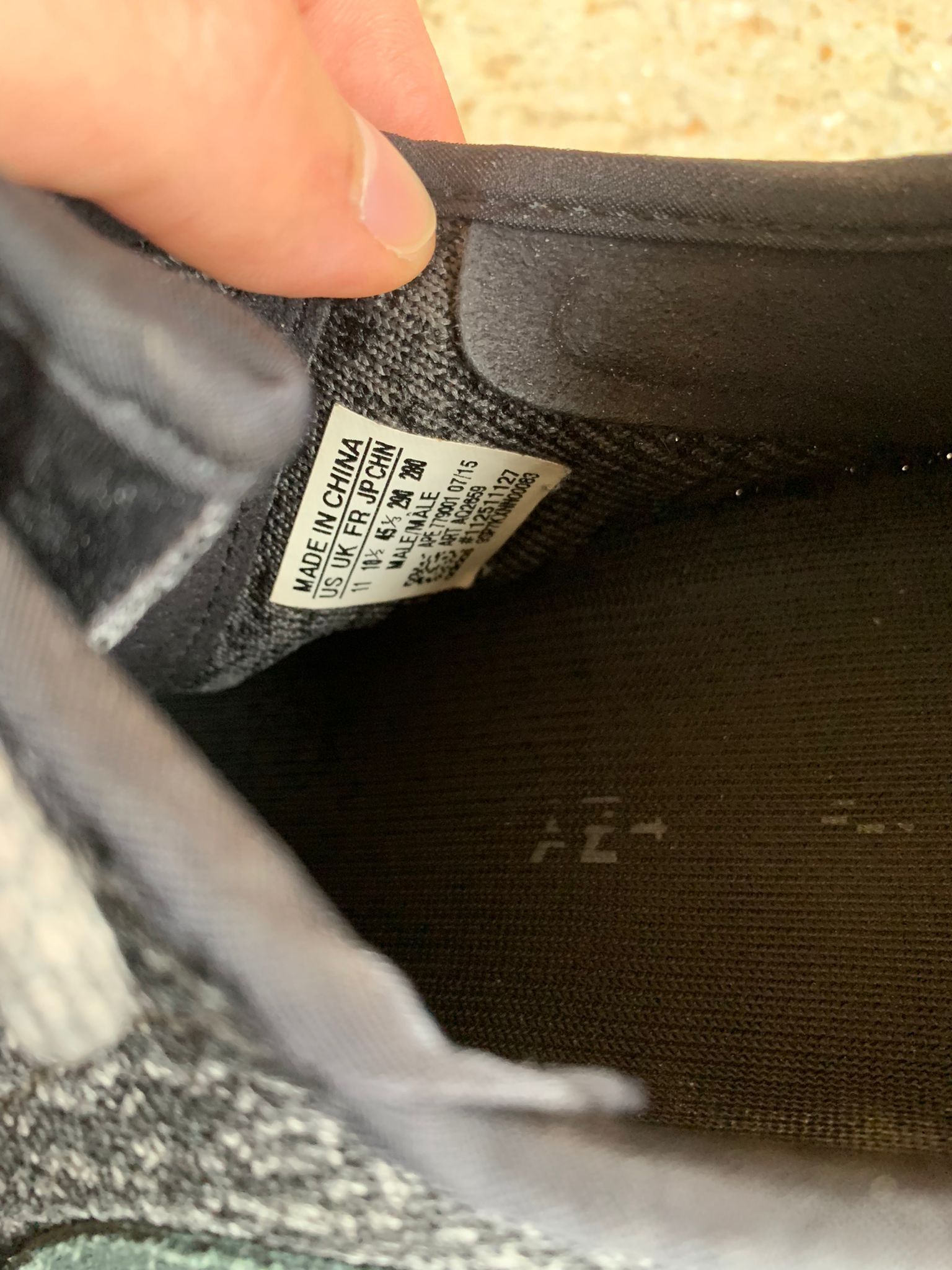 Adidas × Kanye West 350 Boost Sneakers in Black Size US 11 / EU 44 - 10 Thumbnail