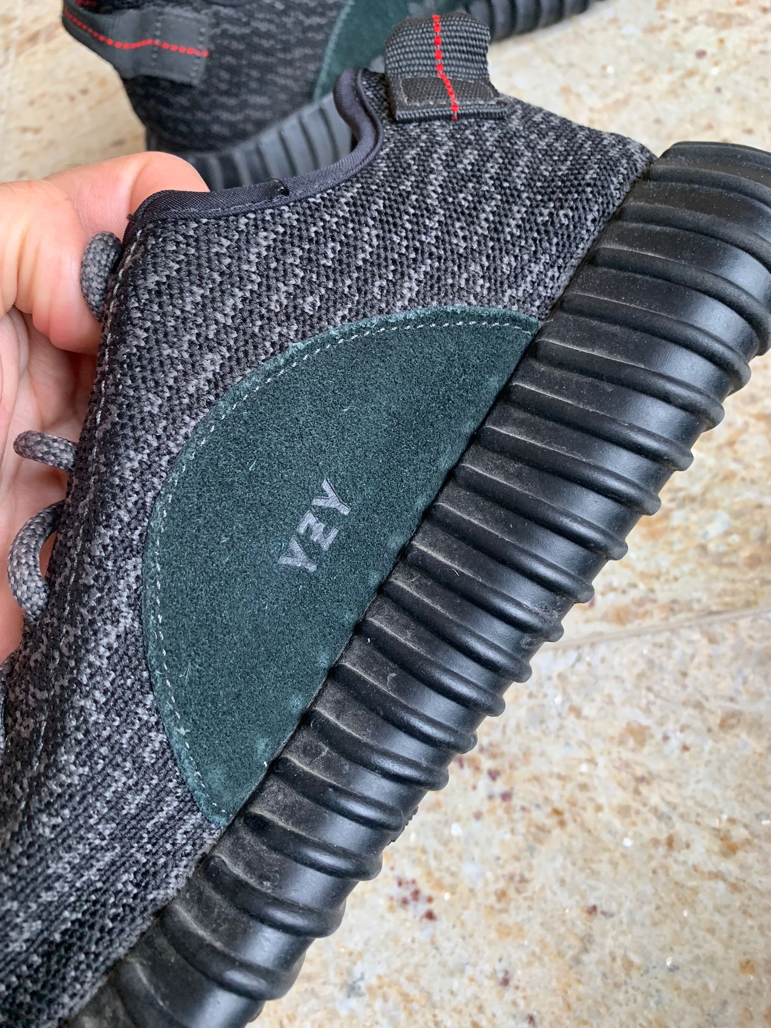 Adidas × Kanye West 350 Boost Sneakers in Black Size US 11 / EU 44 - 9 Thumbnail