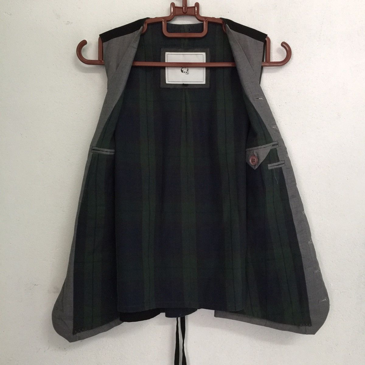 Japanese Brand Marion fashionable tweed vest from Japan Size US M / EU 48-50 / 2 - 2 Thumbnail