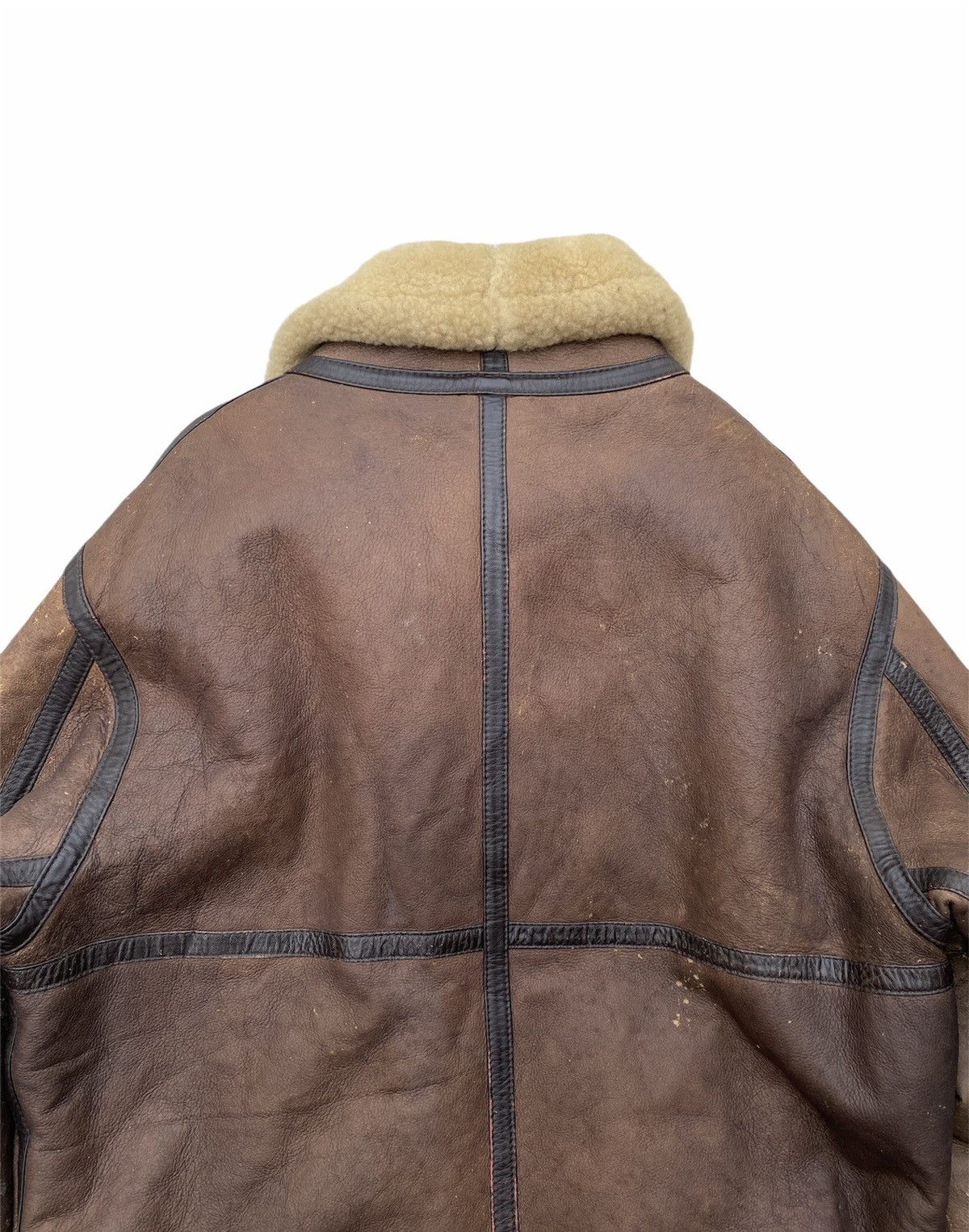 Other Sheepskin Fur Coat Jacket Like B-3 Size US L / EU 52-54 / 3 - 8 Thumbnail