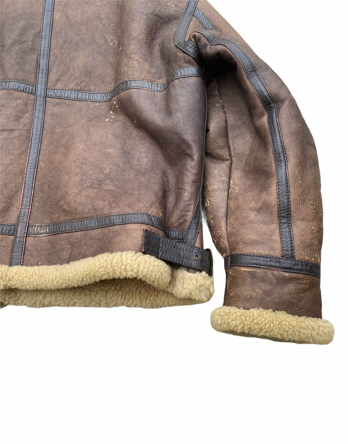 Other Sheepskin Fur Coat Jacket Like B-3 Size US L / EU 52-54 / 3 - 10 Thumbnail