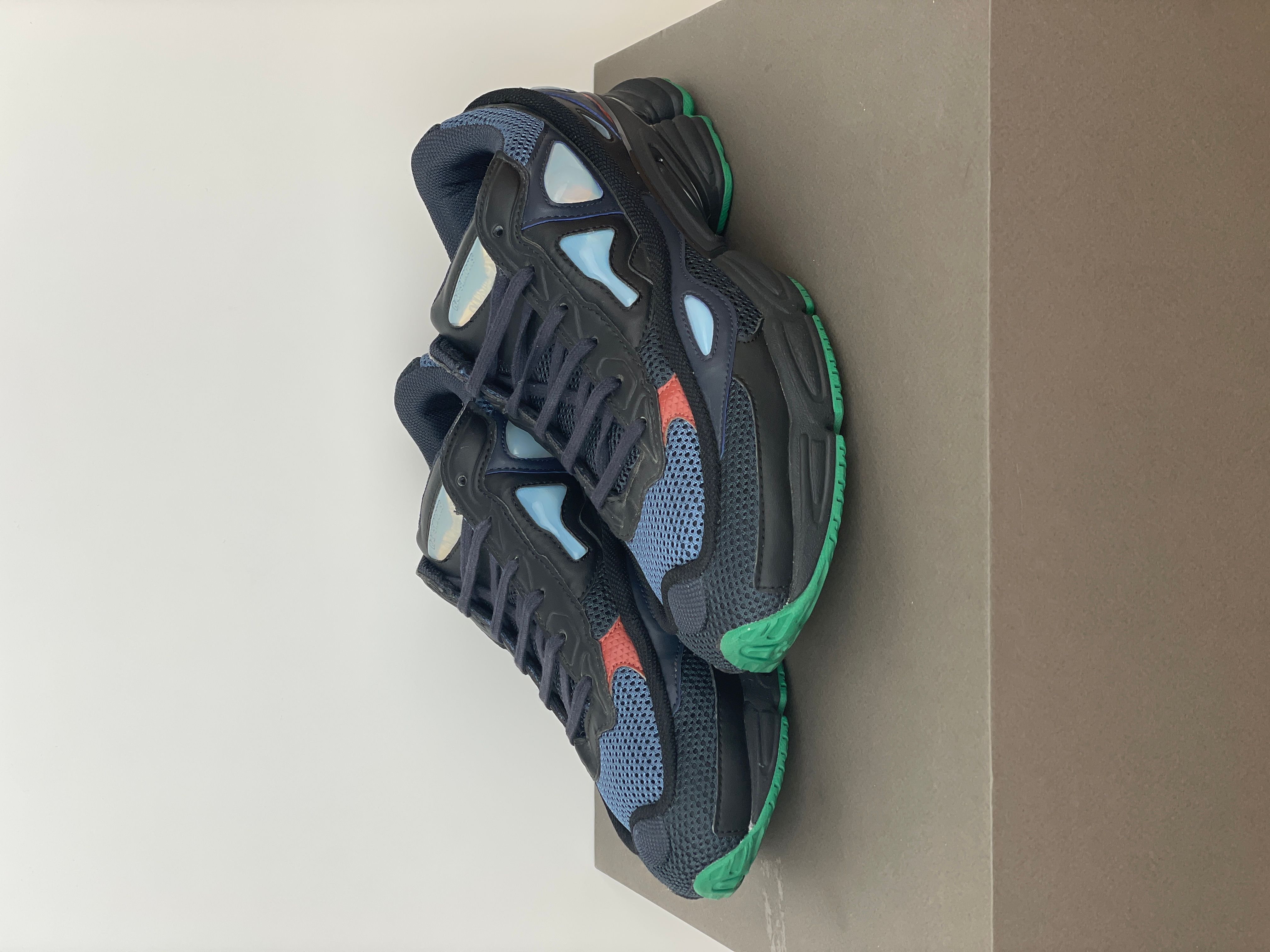 Pre-owned Raf Simons Aw17 Ozweego 2 Sneaker In Marine
